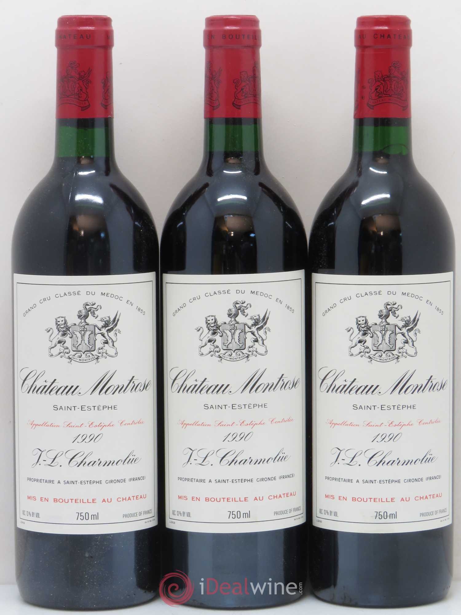 Château Montrose 2ème Grand Cru Classé 1990 - Lot de 12 bouteilles - 3