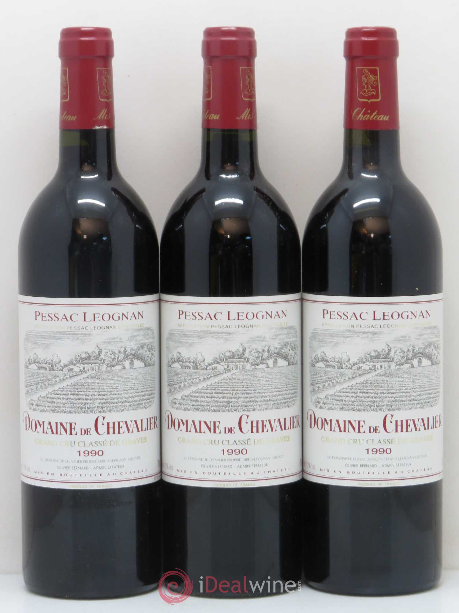 Domaine de Chevalier Cru Classé de Graves 1990 - Lot de 12 bouteilles - 3