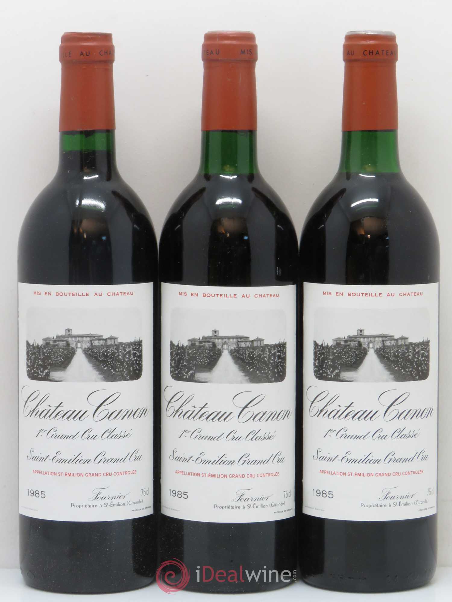 Château Canon 1er Grand Cru Classé B 1985 - Lot de 12 bouteilles - 2