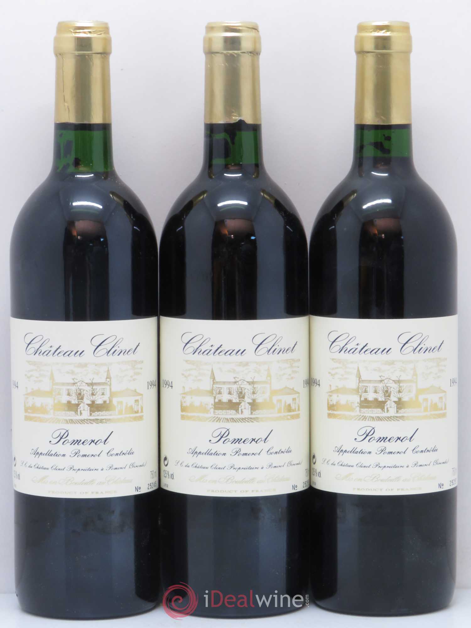 Château Clinet 1994 - Lot de 12 bouteilles - 3