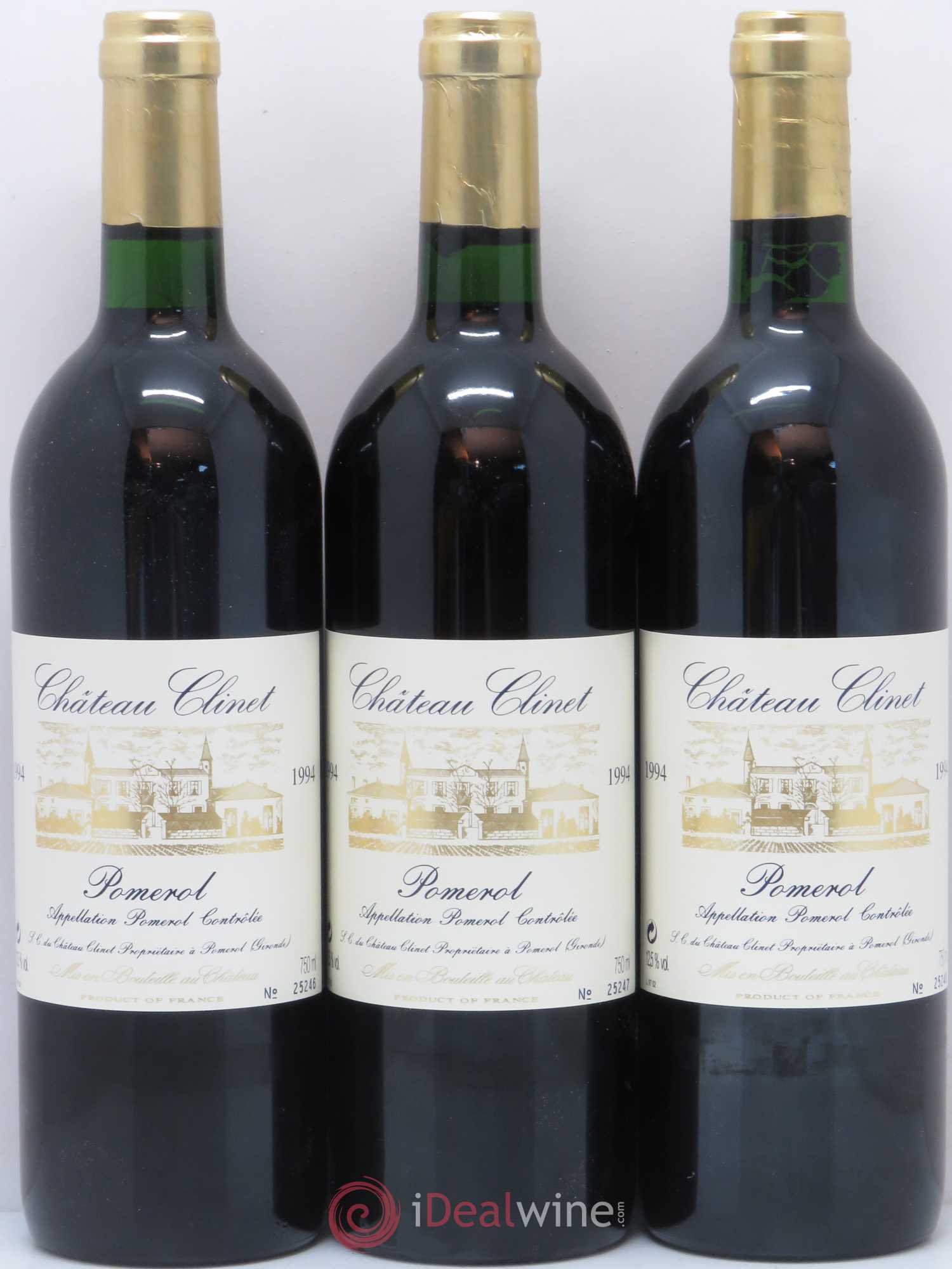 Château Clinet 1994 - Lot de 12 bouteilles - 4
