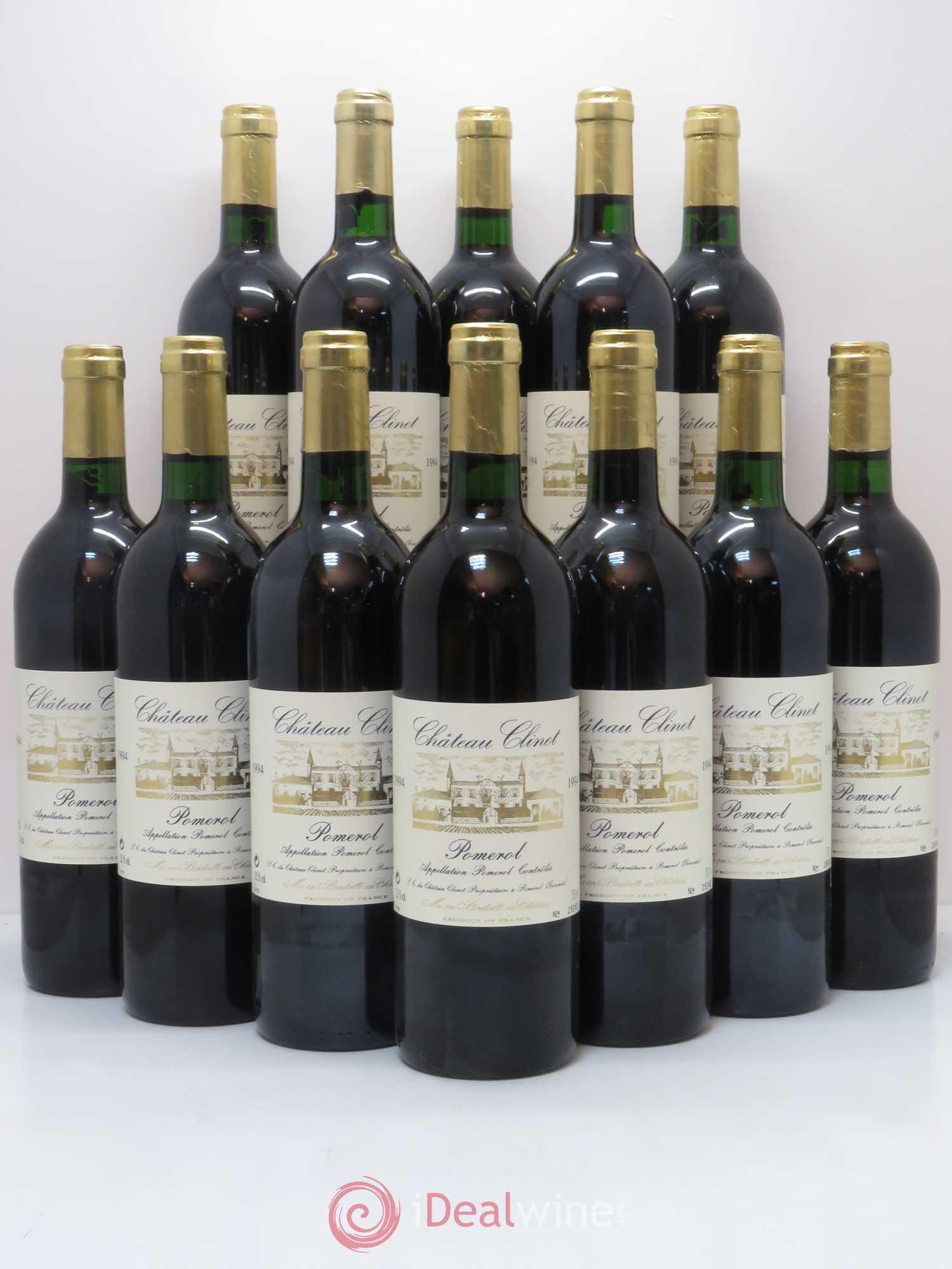 Château Clinet 1994 - Lot de 12 bouteilles - 0