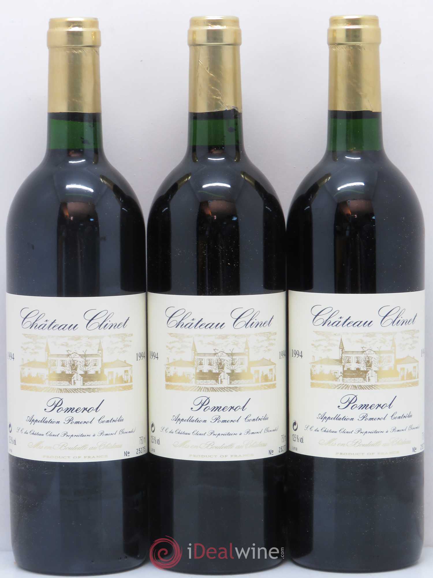 Château Clinet 1994 - Lot de 12 bouteilles - 2