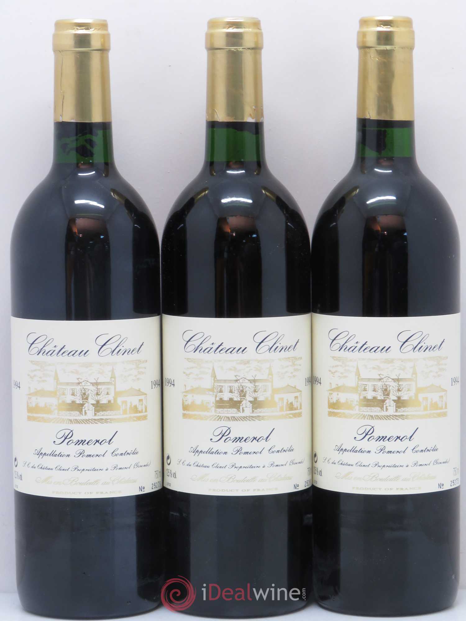 Château Clinet 1994 - Lot de 12 bouteilles - 3