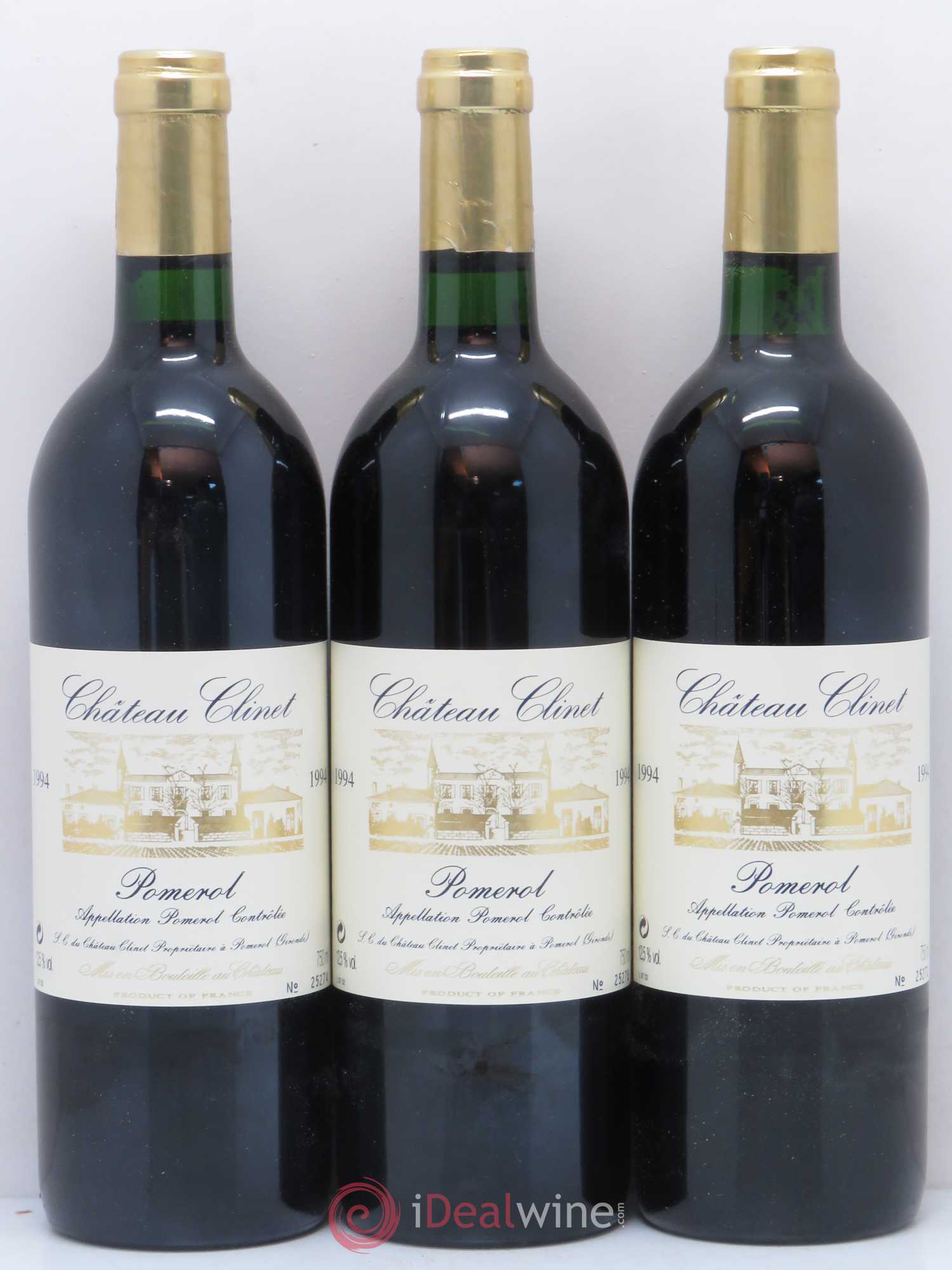 Château Clinet 1994 - Lot de 12 bouteilles - 4