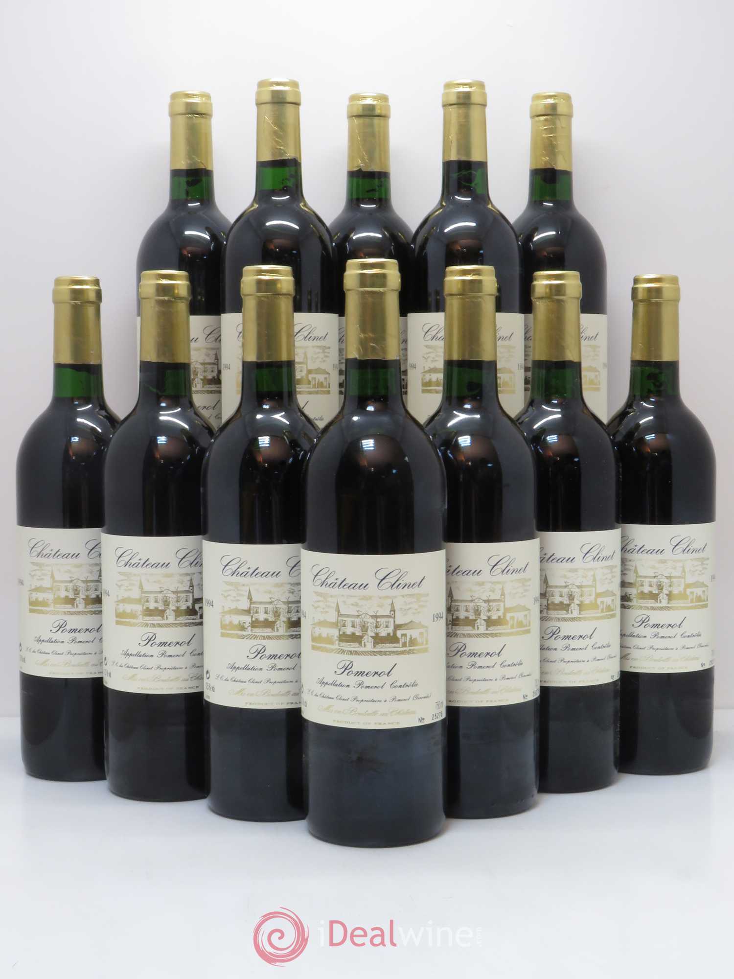 Château Clinet 1994 - Lot de 12 bouteilles - 0