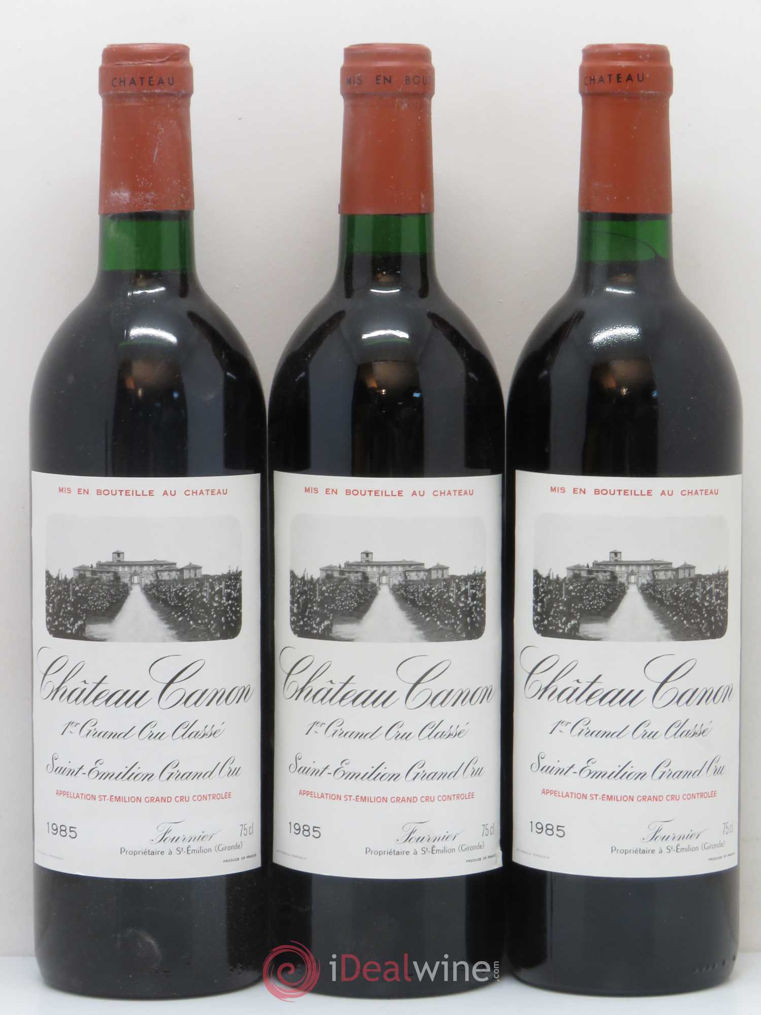 Château Canon 1er Grand Cru Classé B 1985 - Lot de 12 bouteilles - 3
