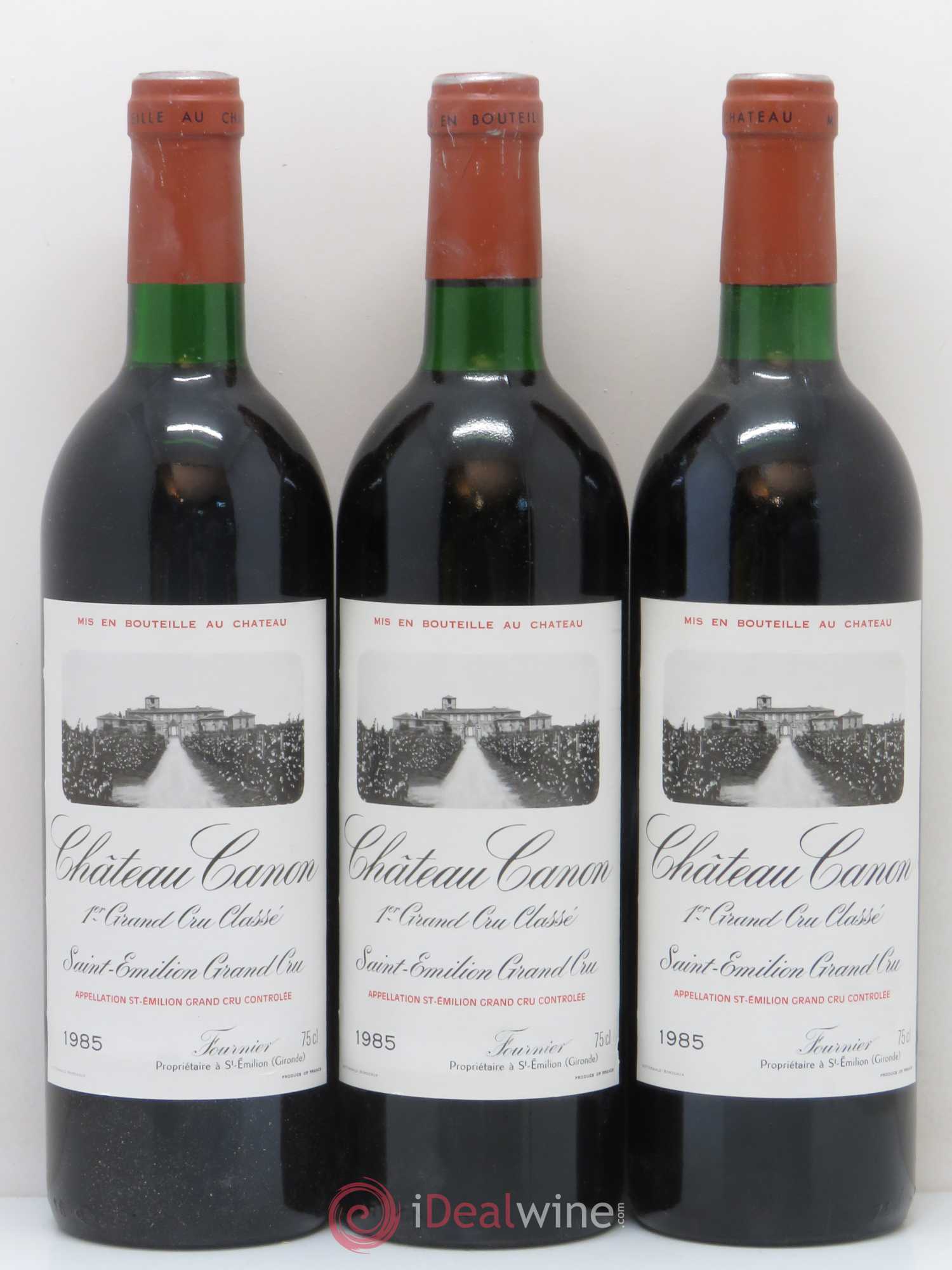 Château Canon 1er Grand Cru Classé B 1985 - Lot de 12 bouteilles - 4