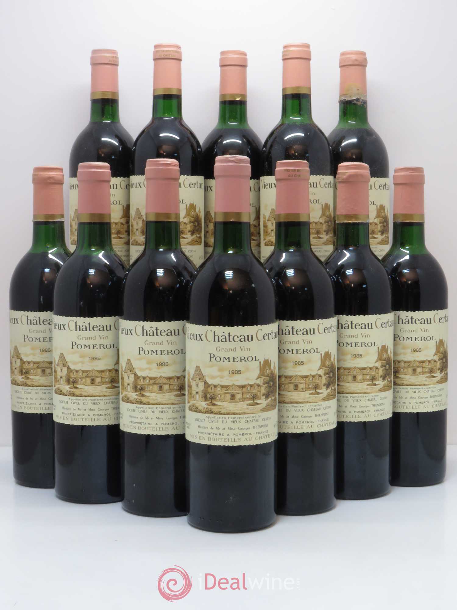 Vieux Château Certan 1985 - Lot de 12 bouteilles - 0
