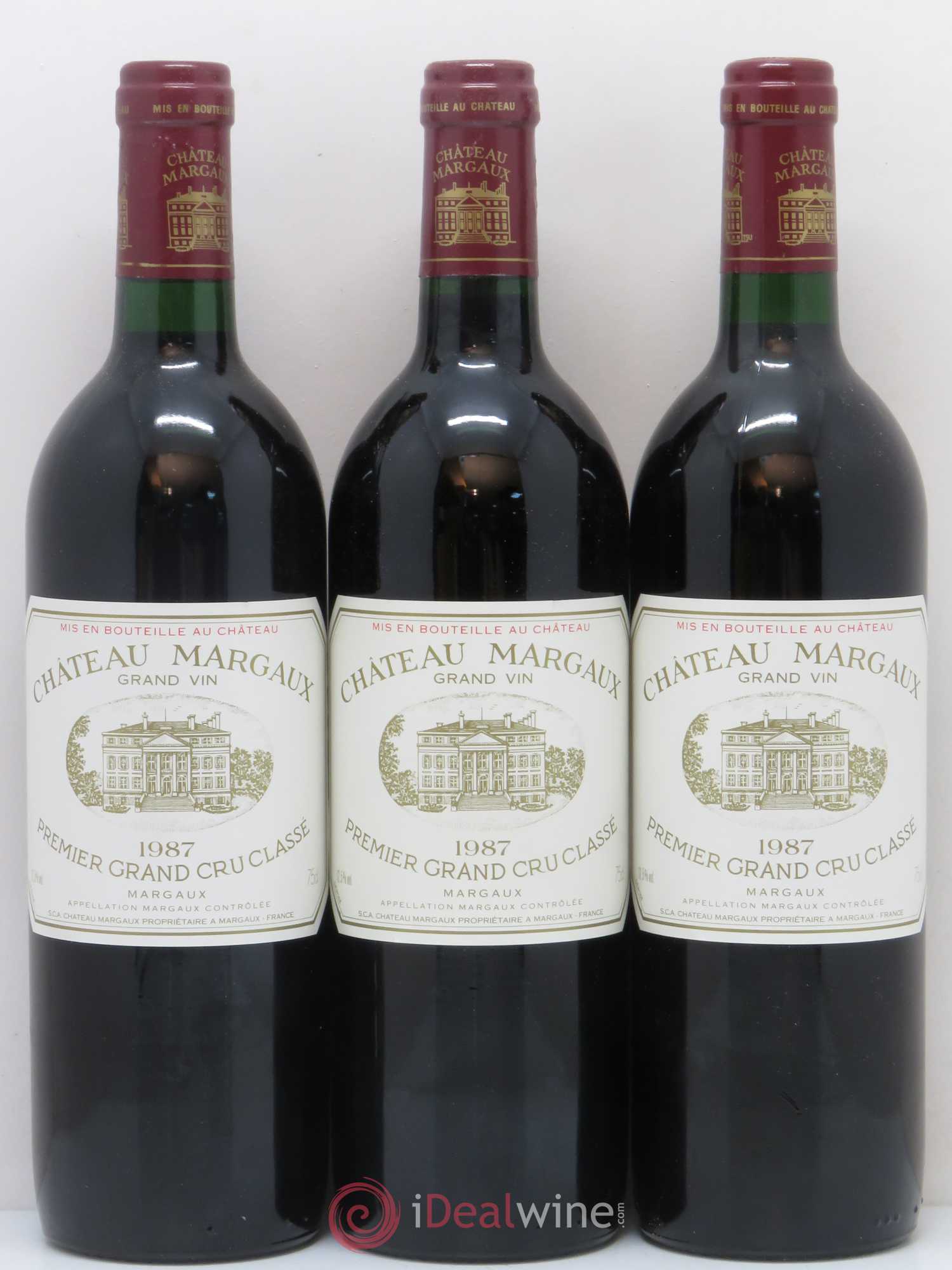 Château Margaux 1er Grand Cru Classé 1987 - Lot de 12 bouteilles - 2