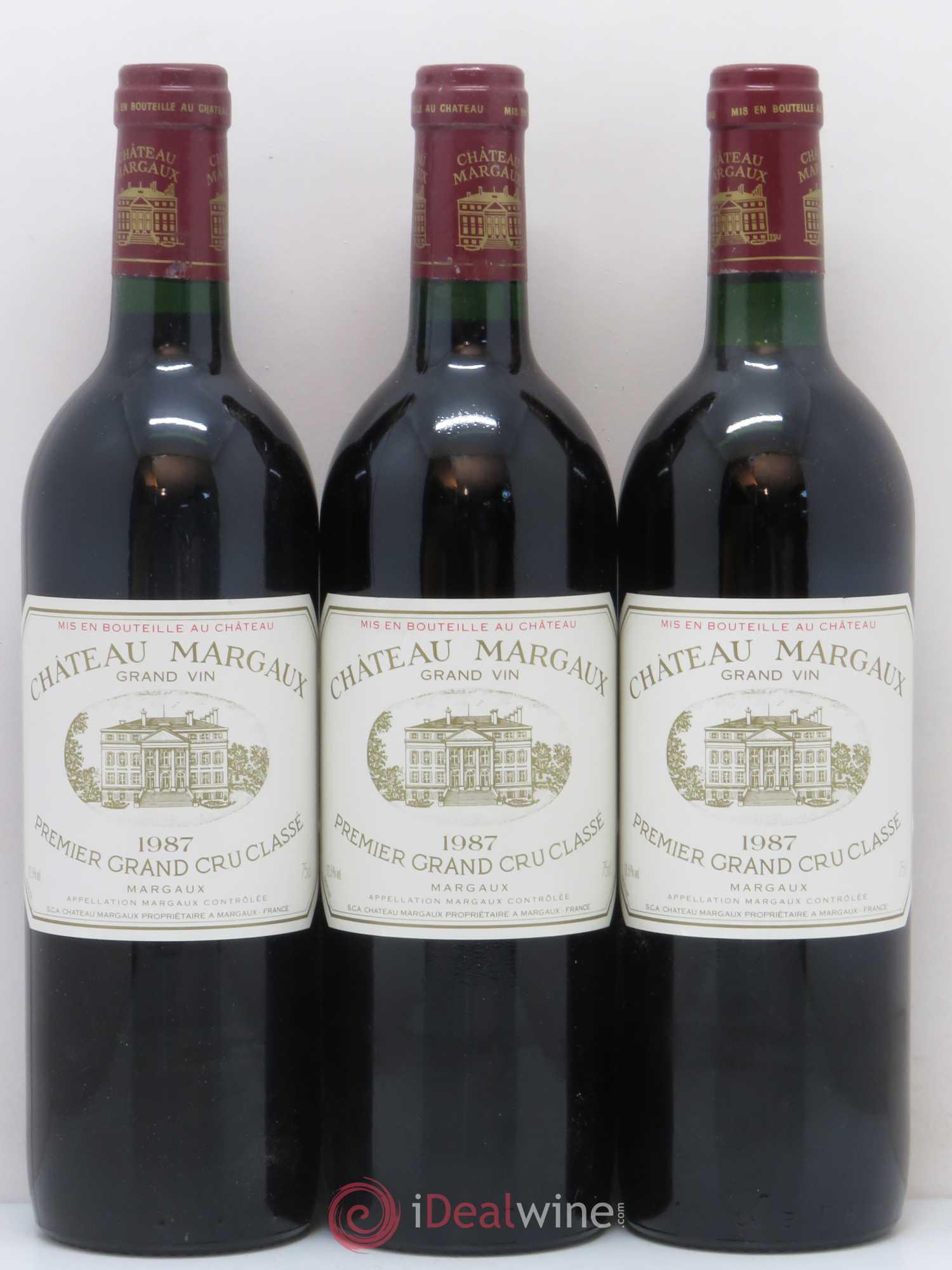 Château Margaux 1er Grand Cru Classé 1987 - Lot de 12 bouteilles - 4