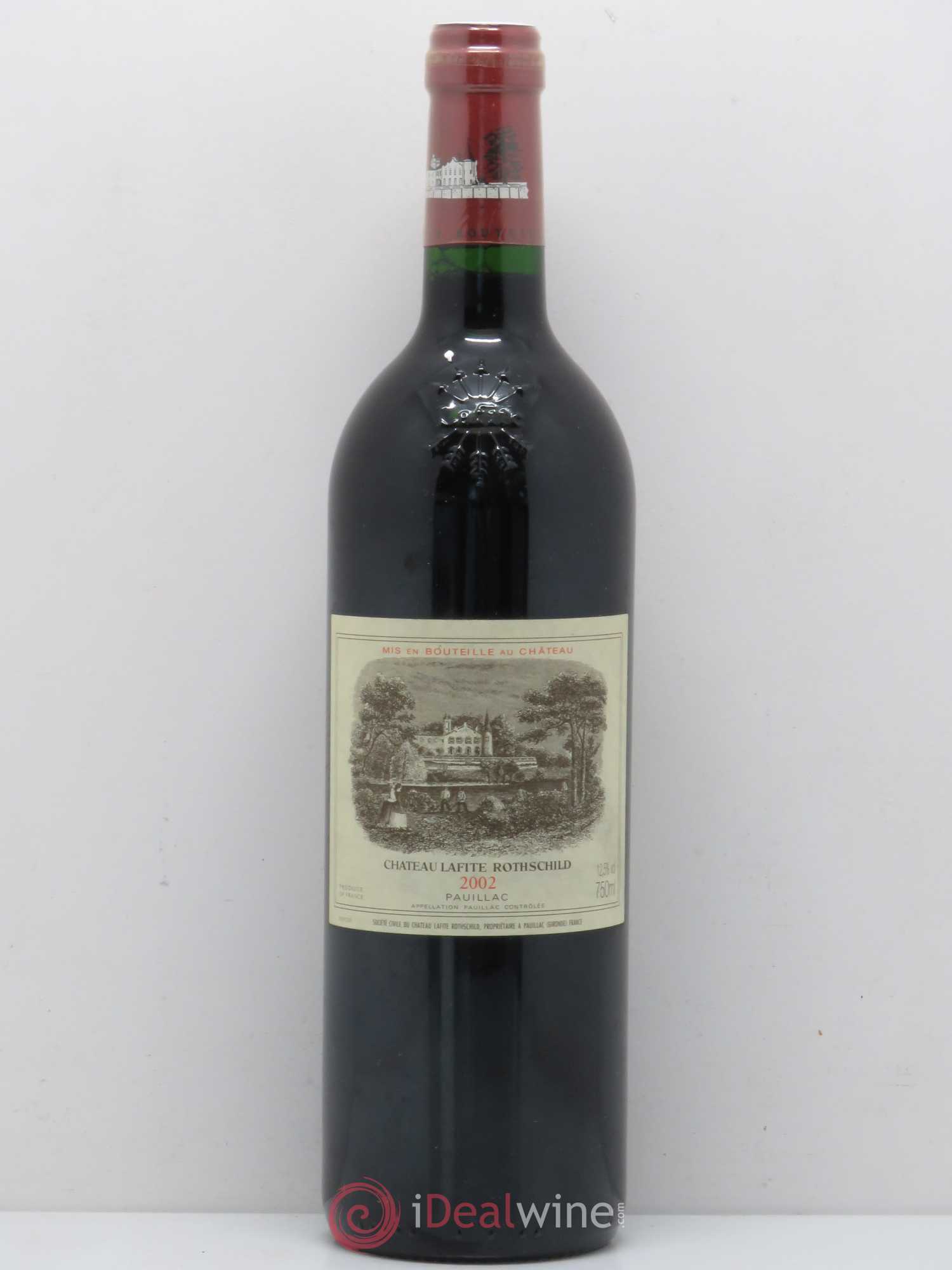 Château Lafite Rothschild 1er Grand Cru Classé 2002 - Lot de 1 bouteille - 0
