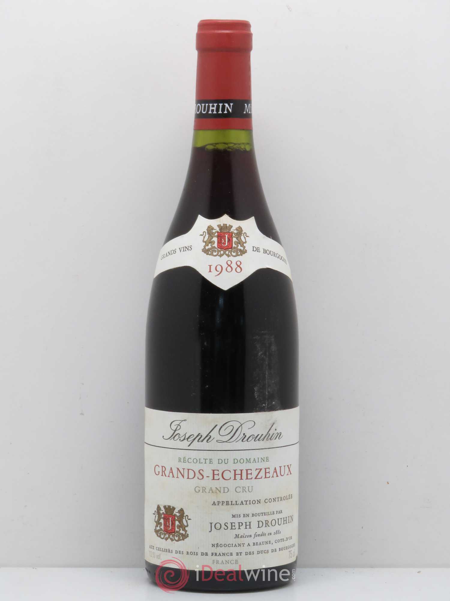 Grands-Echezeaux Grand Cru Joseph Drouhin 1988 - Lot de 1 bouteille - 0