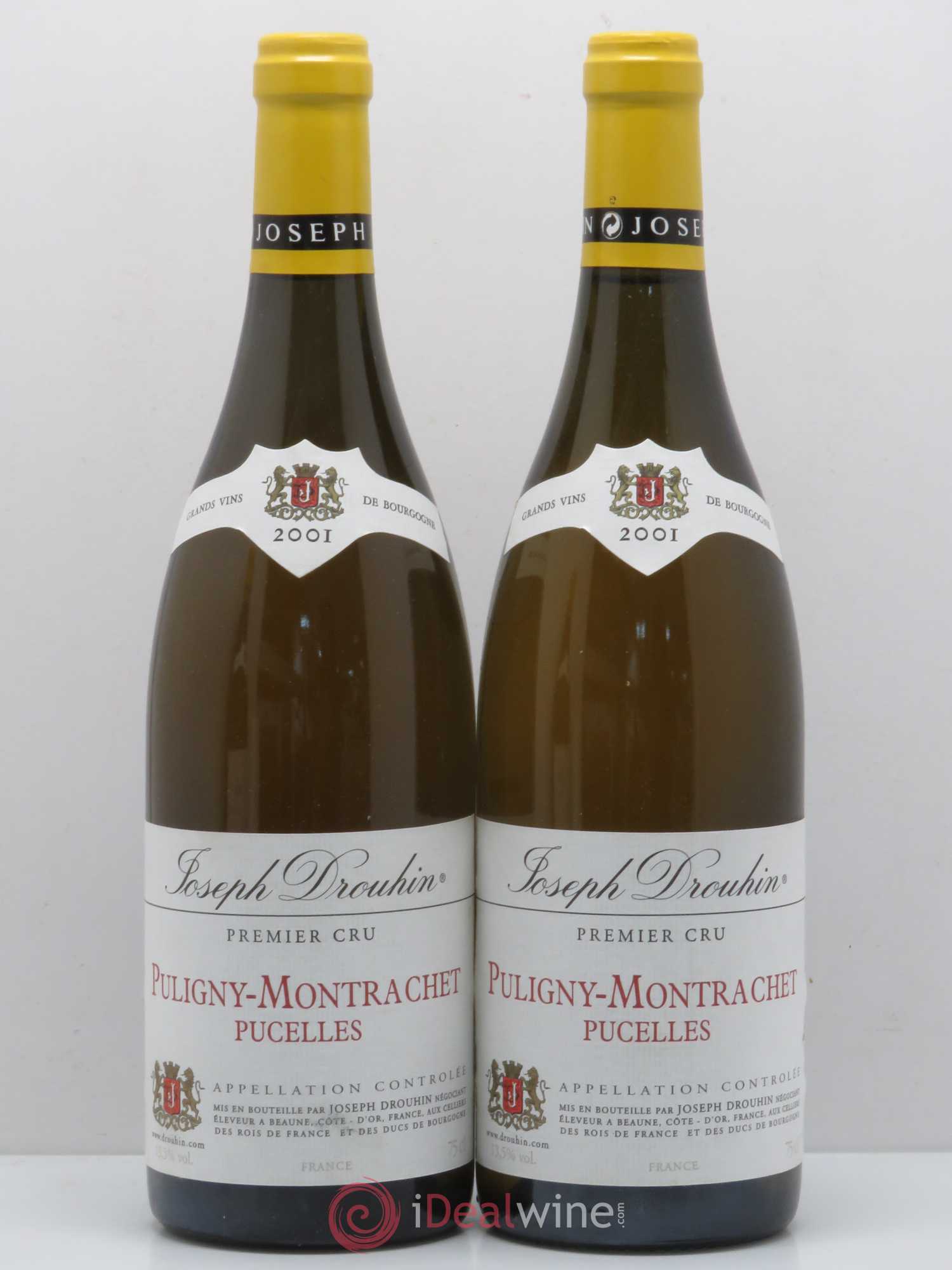 Puligny-Montrachet 1er Cru Les Pucelles Joseph Drouhin 2011 - Lot de 2 bouteilles - 0