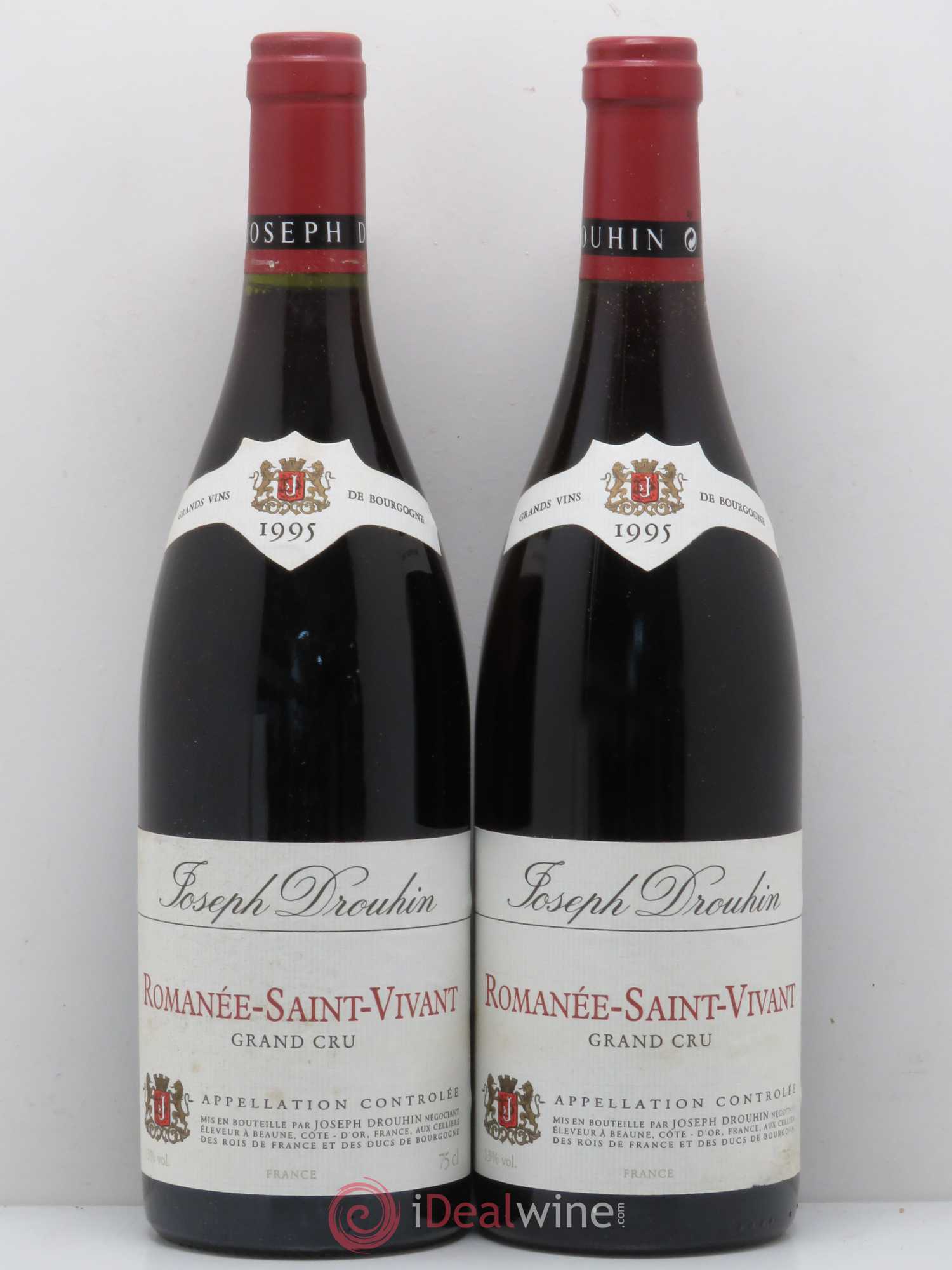 Romanée-Saint-Vivant Grand Cru Drouhin 1995 - Lot de 2 bouteilles - 0
