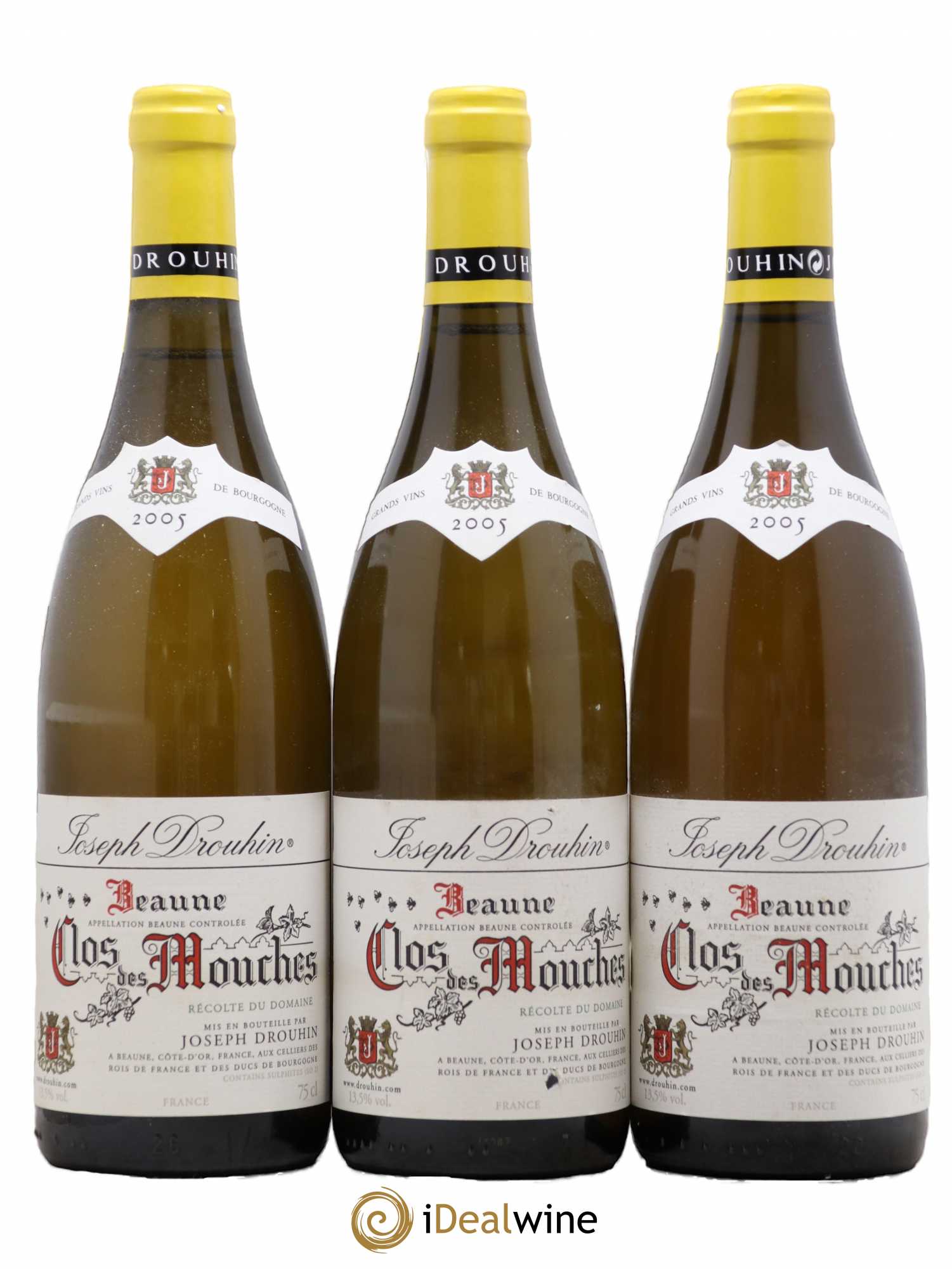 Beaune 1er Cru Clos des Mouches Joseph Drouhin 2005 - Lot de 3 bouteilles - 0