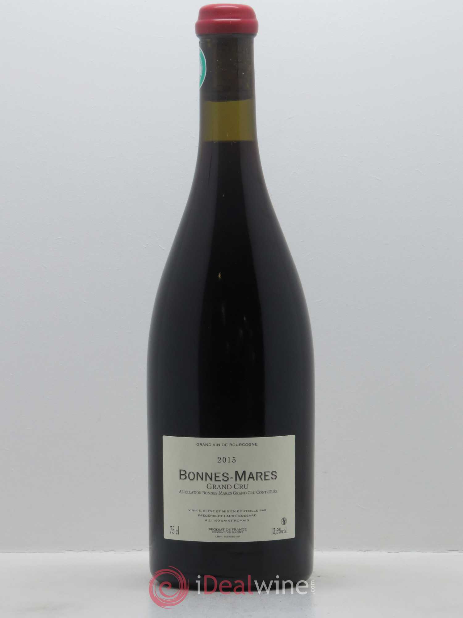 Bonnes-Mares Grand Cru Domaine de Chassorney - Frédéric Cossard 2015 - Lot de 1 bouteille - 1