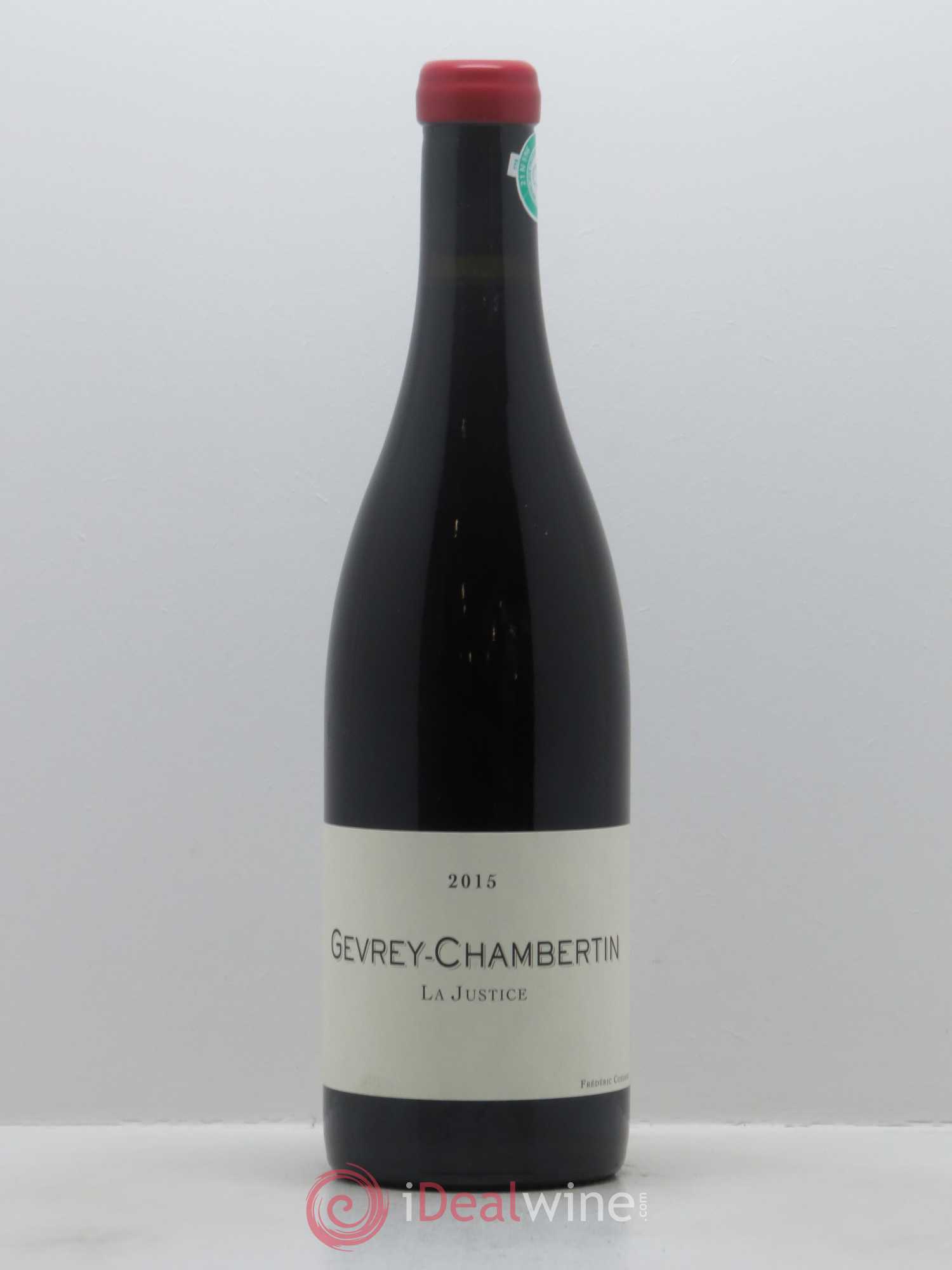 Gevrey-Chambertin La Justice Domaine de Chassorney - Frédéric Cossard 2015 - Lot de 1 bouteille - 0