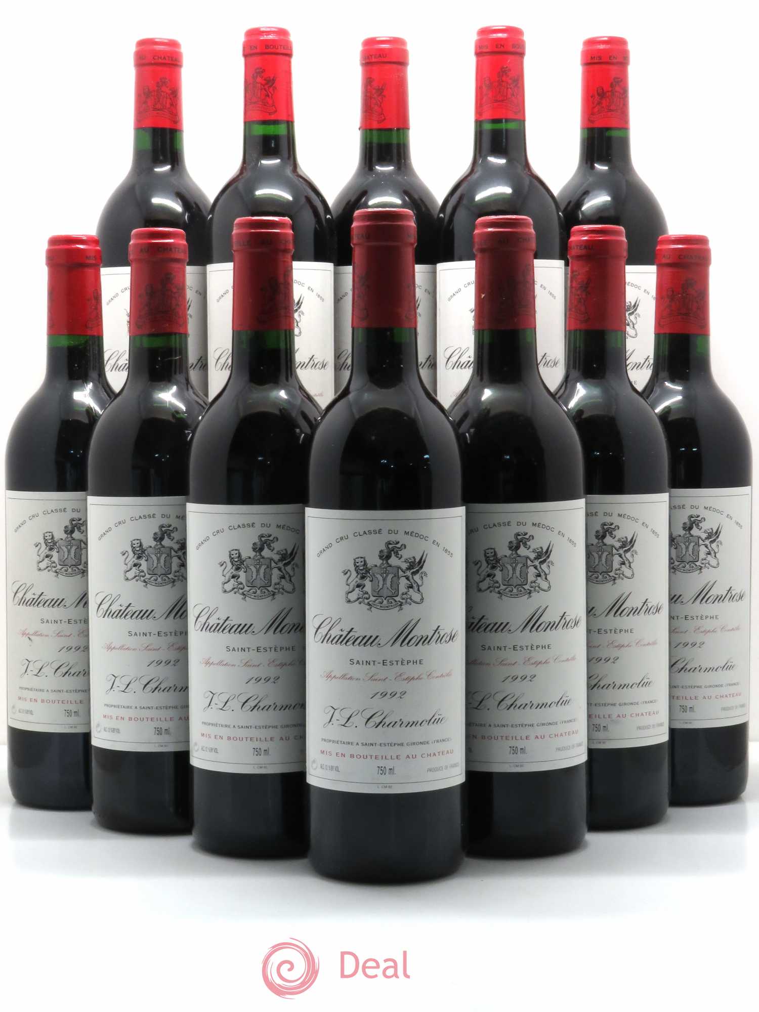 Château Montrose 2ème Grand Cru Classé 1992 - Lot de 12 bouteilles - 0