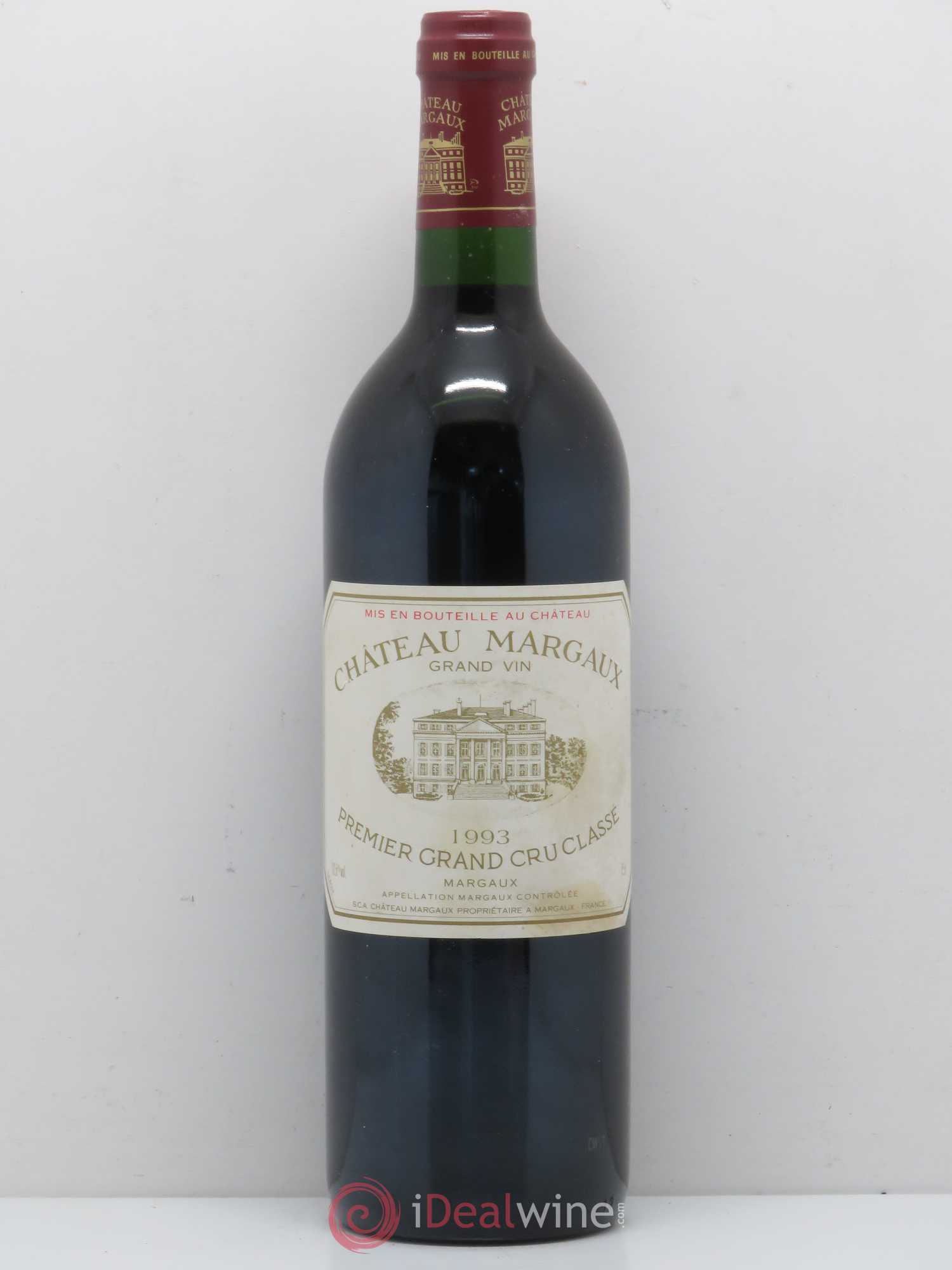 Château Margaux 1er Grand Cru Classé 1993 - Lot de 1 bouteille - 0