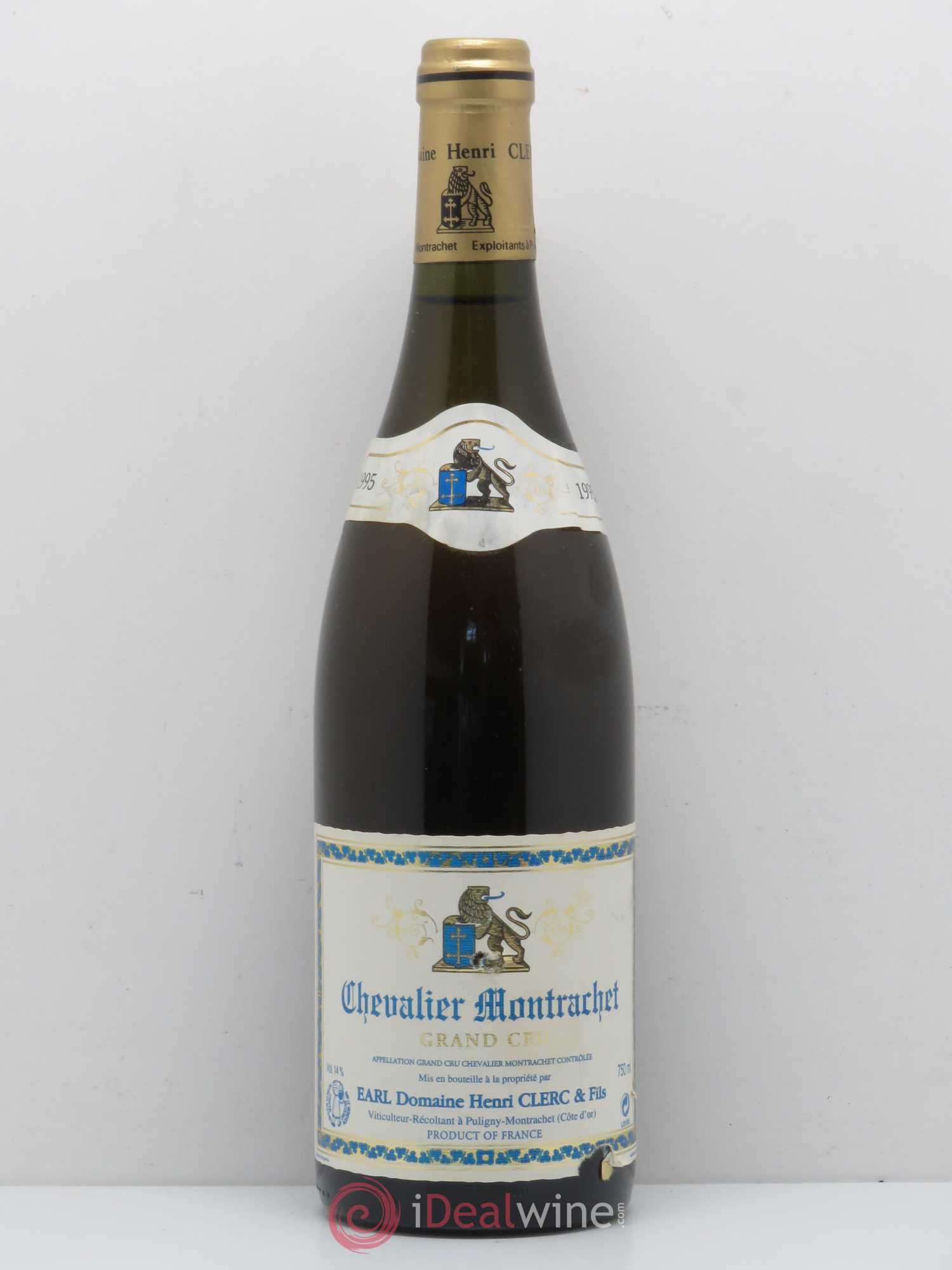 Chevalier-Montrachet Grand Cru Henri Clerc 1995 - Lot de 1 bouteille - 0