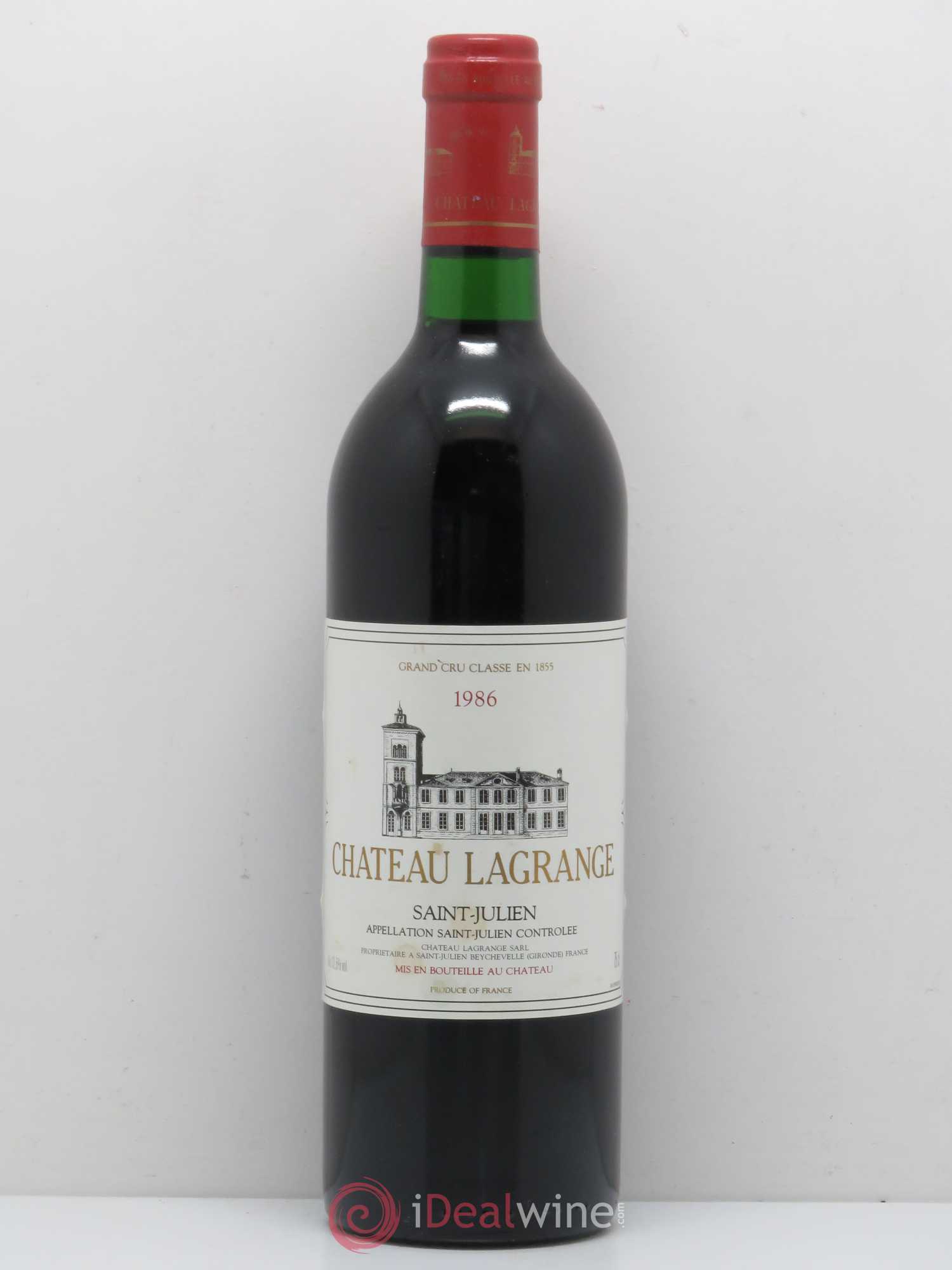 Château Lagrange 3ème Grand Cru Classé 1986 - Lot de 1 bouteille - 0