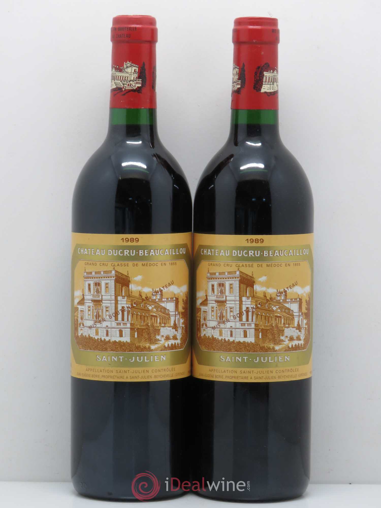 Château Ducru Beaucaillou 2ème Grand Cru Classé 1989 - Lot de 2 bouteilles - 0