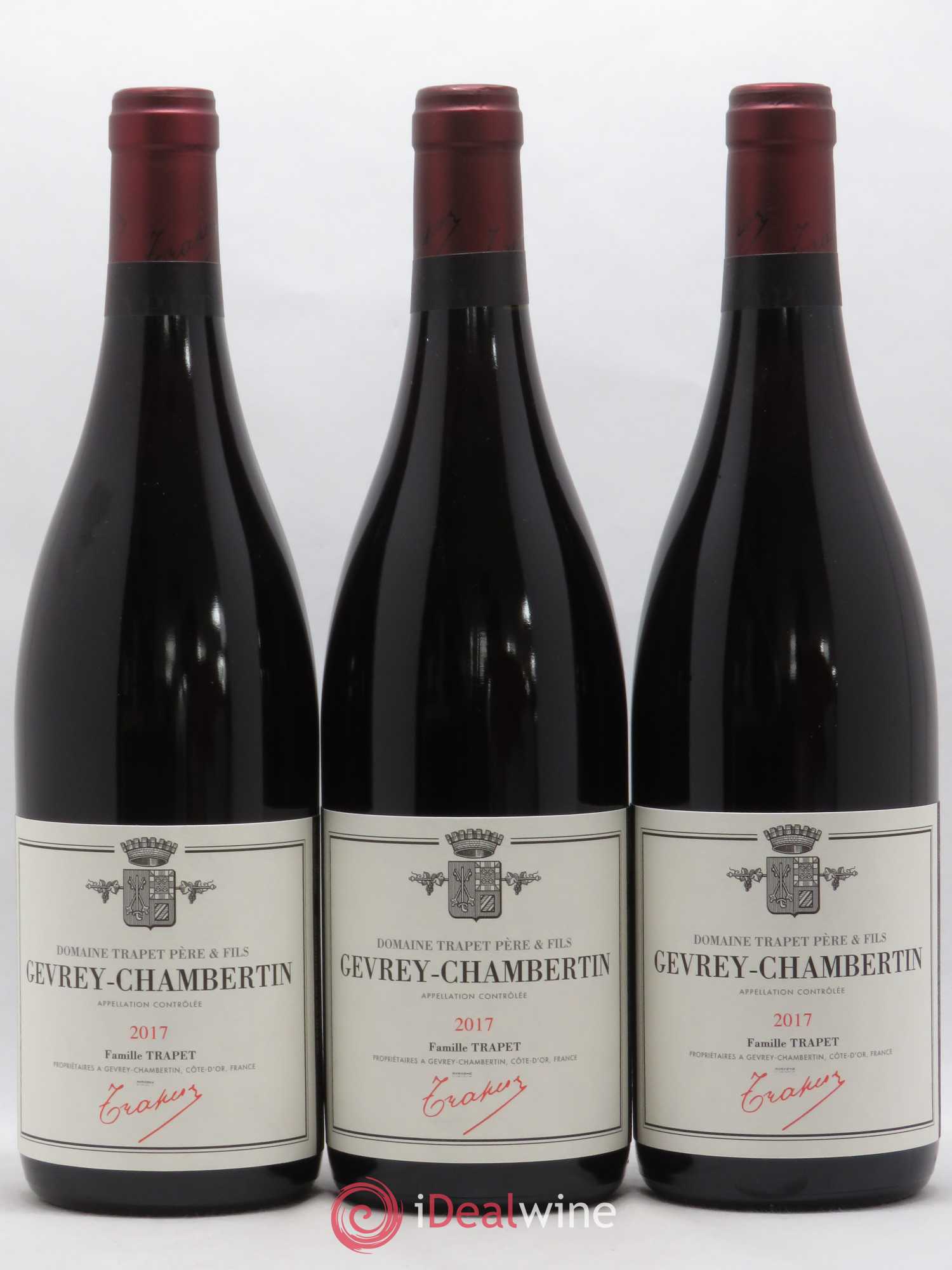 Gevrey-Chambertin Domaine Trapet 2017 - Lot de 3 bouteilles - 0