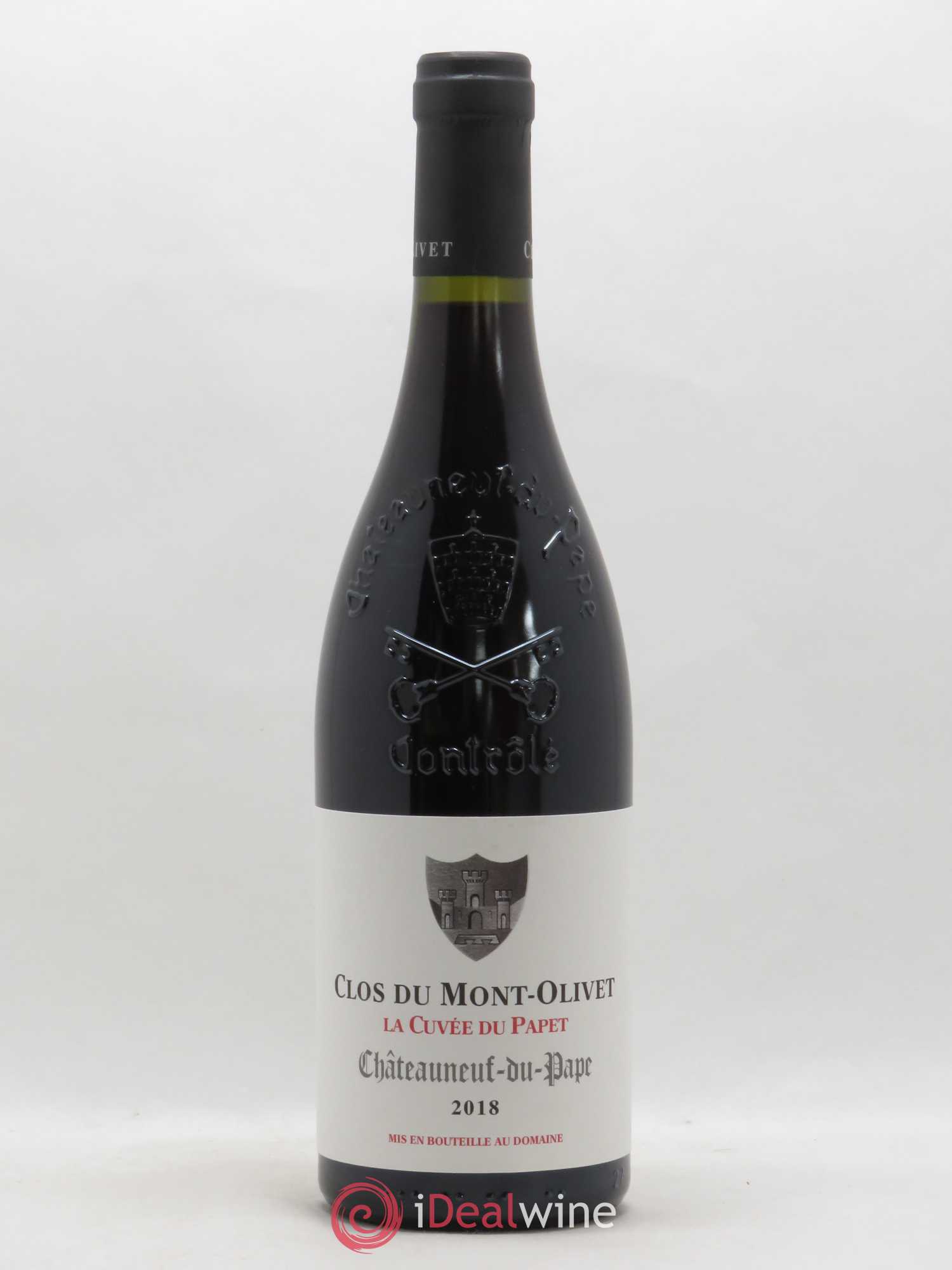 Châteauneuf-du-Pape Cuvée du Papet Clos du Mont-Olivet 2018 - Lot de 1 bouteille - 0
