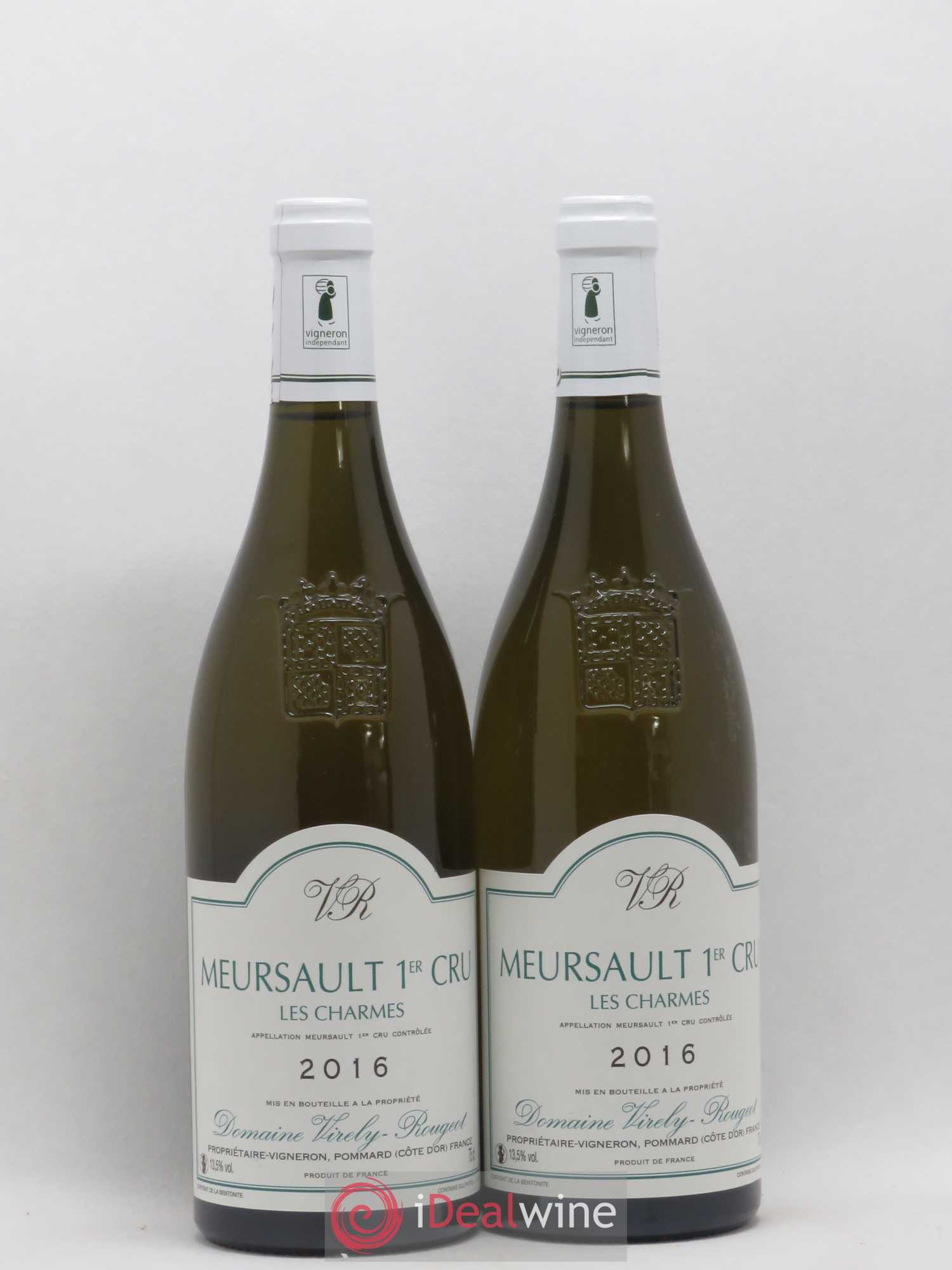Meursault 1er Cru Les Charmes Virely Rougeot 2016 - Posten von 2 Flaschen - 0
