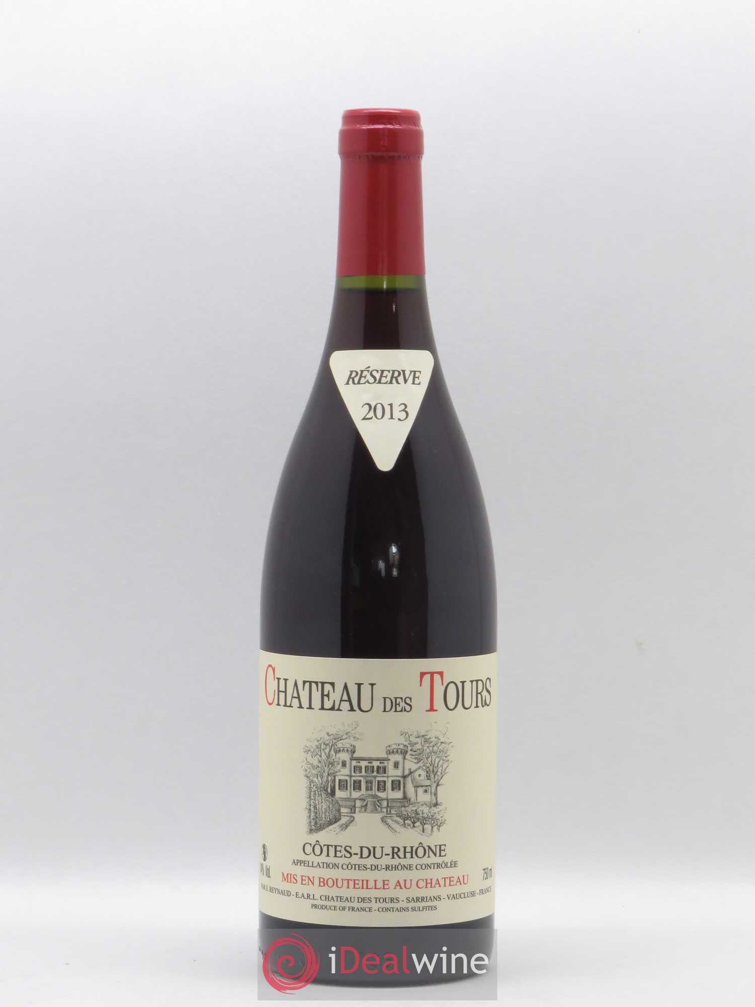 Côtes-du-Rhône Château des Tours Emmanuel Reynaud 2013 - Lot de 1 bouteille - 0