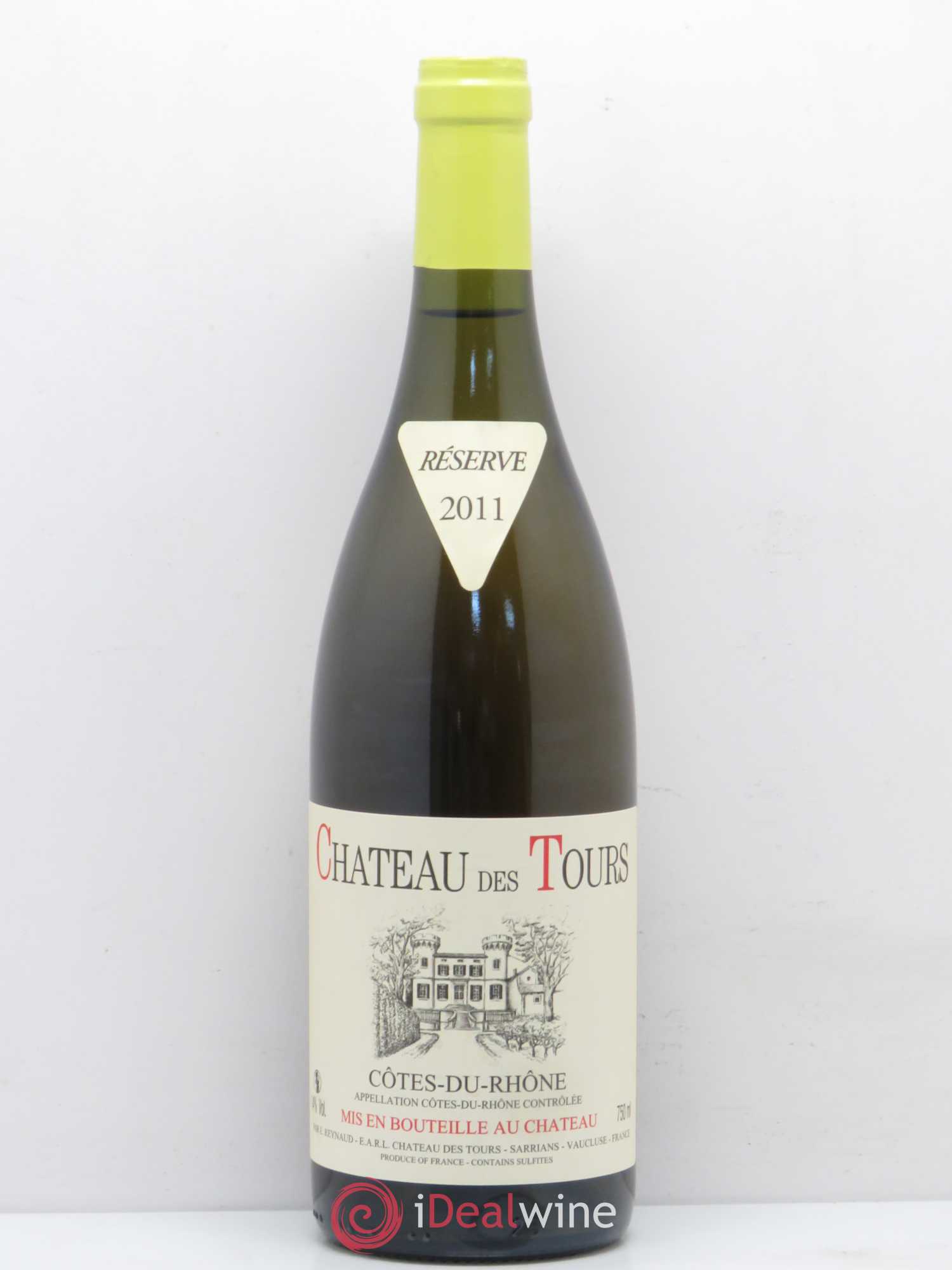 Côtes-du-Rhône Château des Tours Emmanuel Reynaud 2011 - Lot de 1 bouteille - 0