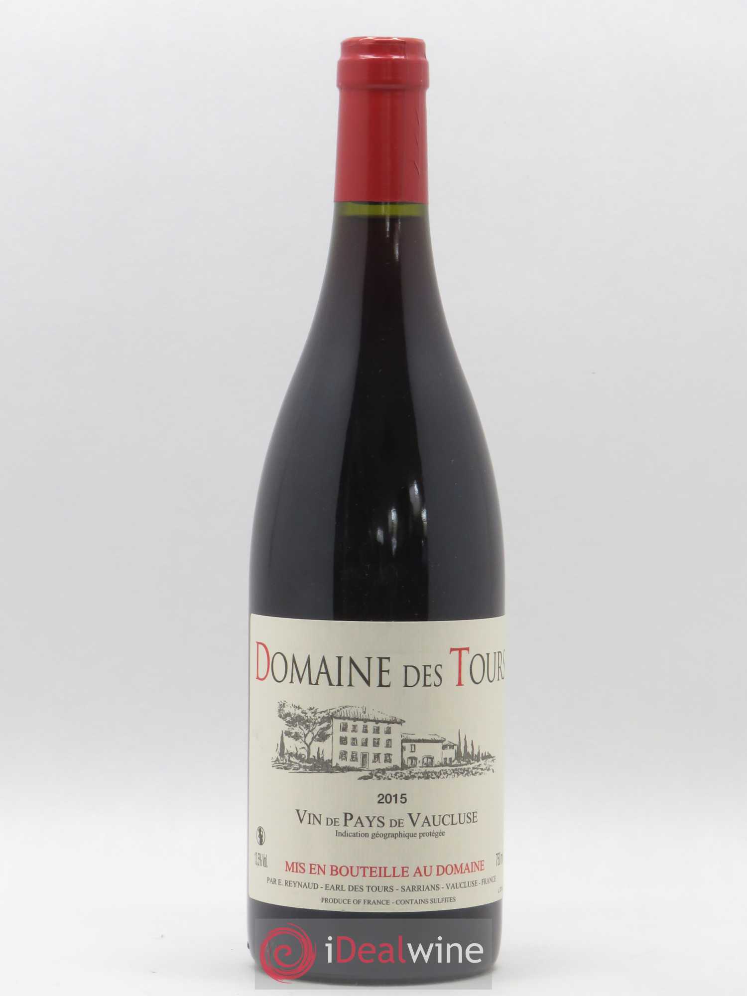 Vaucluse (Vin de Pays de Vaucluse) Domaine des Tours Emmanuel Reynaud 2015 - Posten von 1 Flasche - 0