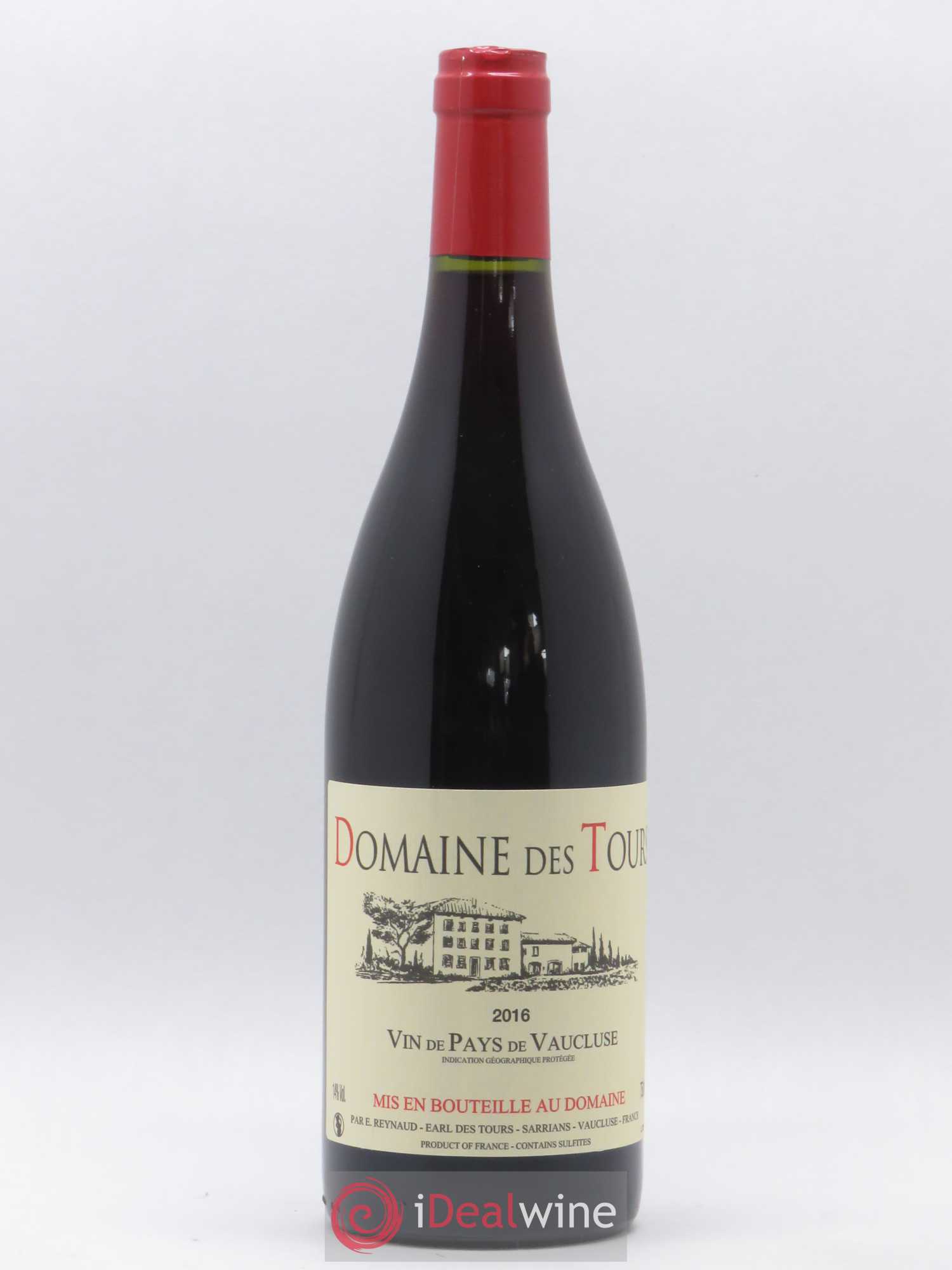 Vaucluse (Vin de Pays de Vaucluse) Domaine des Tours Emmanuel Reynaud 2016 - Posten von 1 Flasche - 0