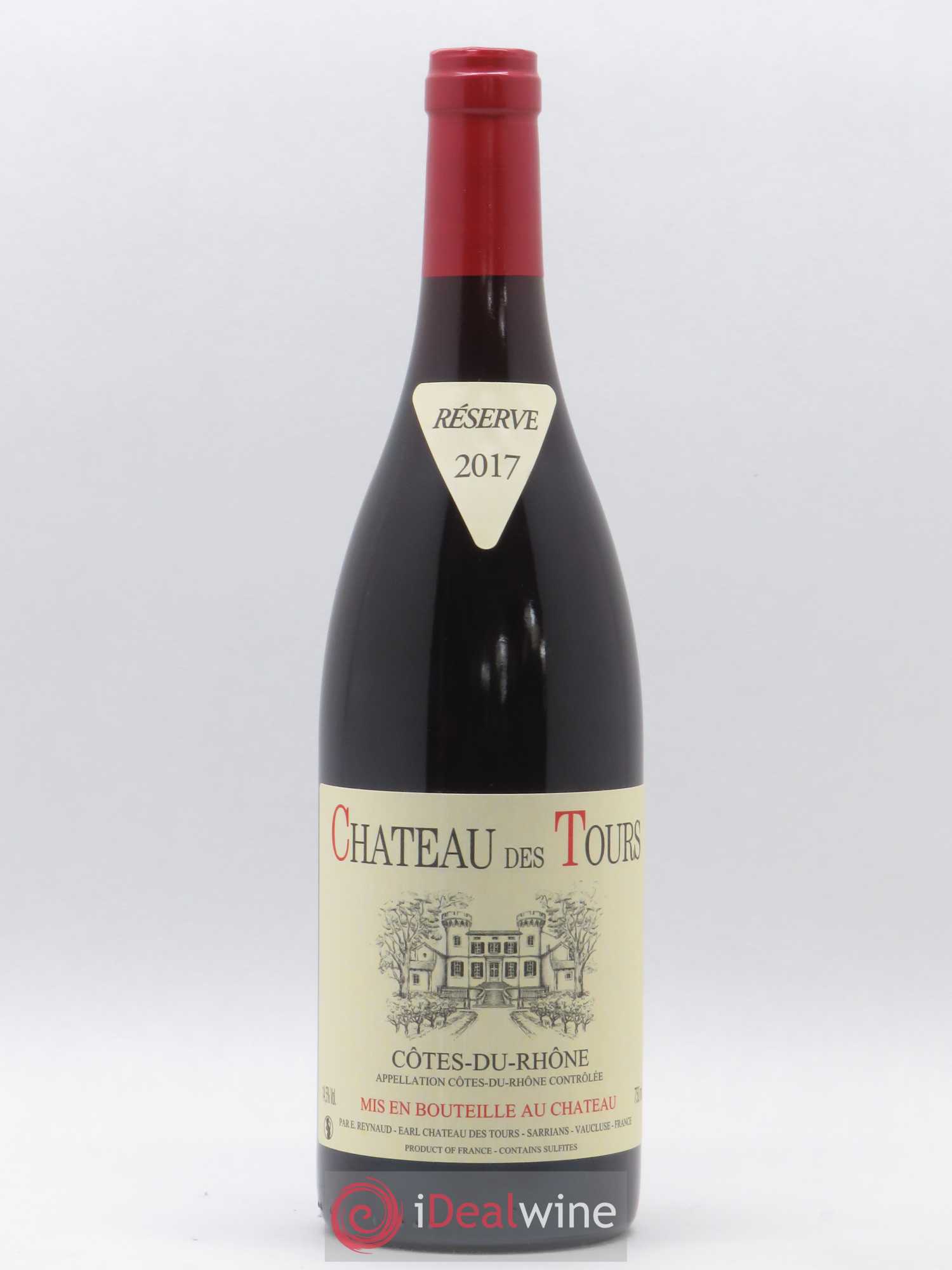 Côtes-du-Rhône Château des Tours Emmanuel Reynaud 2017 - Lot de 1 bouteille - 0