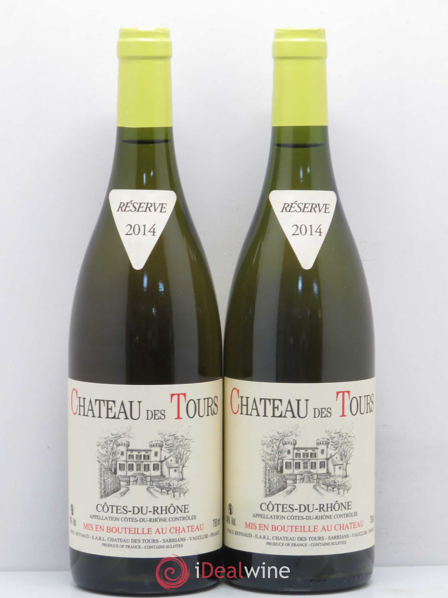 Côtes-du-Rhône Château des Tours Emmanuel Reynaud 2014 - Lot de 2 bouteilles - 0
