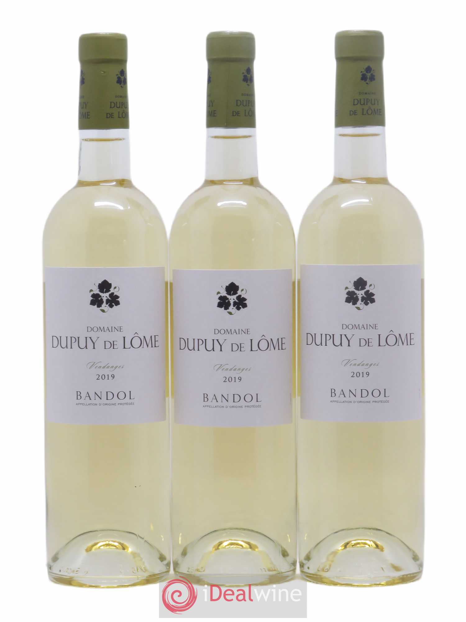Bandol Dupuy de Lôme (sans prix de réserve) 2019 - Posten von 3 Flaschen - 0