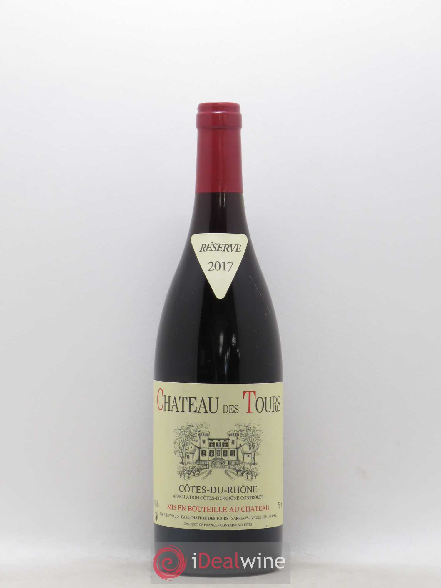 Côtes-du-Rhône Château des Tours Emmanuel Reynaud 2017 - Lot de 1 bouteille - 0