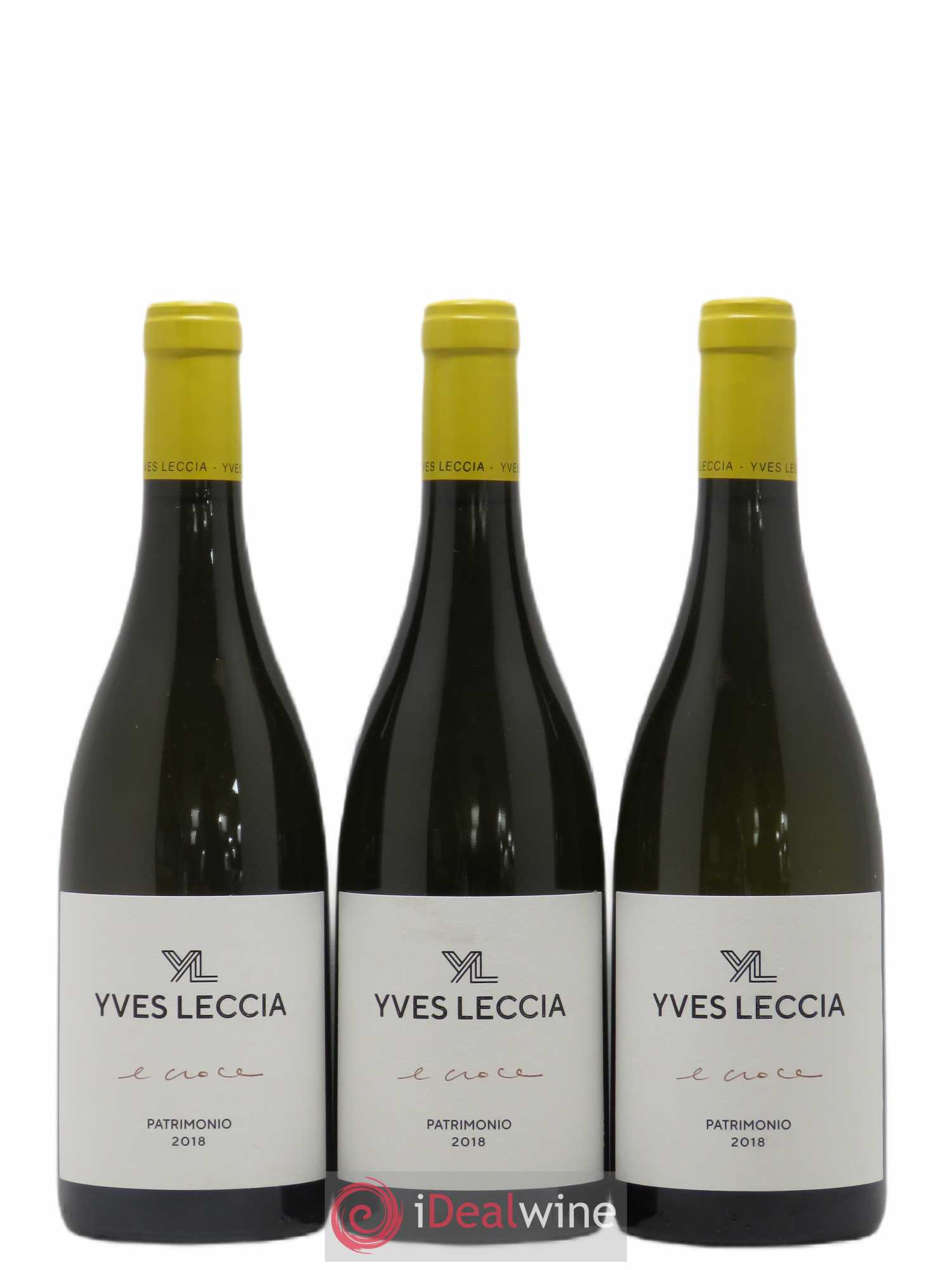 Patrimonio E. Croce Yves Leccia (Domaine) 2018 - Lot de 3 bouteilles - 0