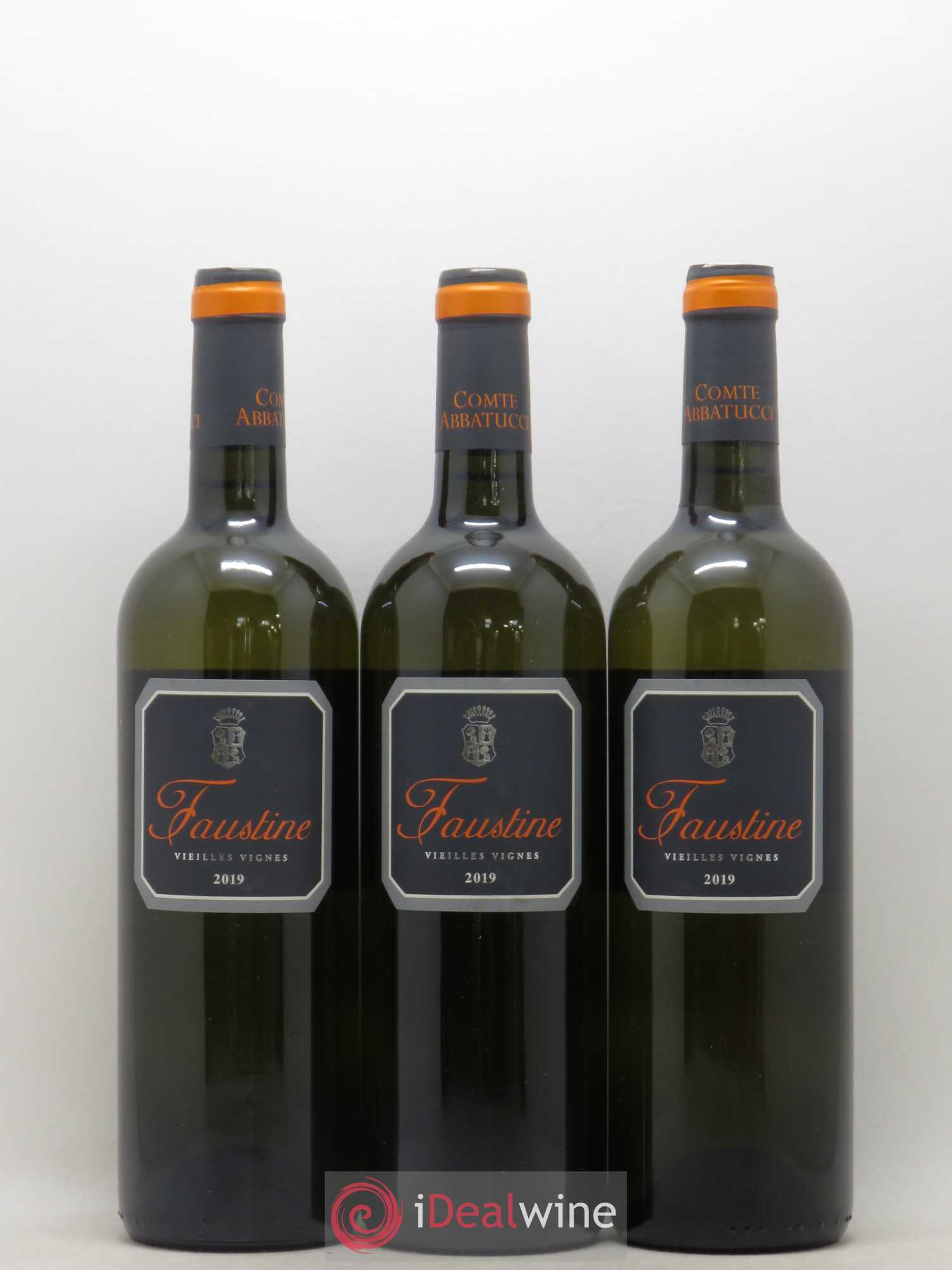 Vin de France Faustine Vieilles Vignes Comte Abbatucci (Domaine) 2019 - Lot de 3 bouteilles - 0