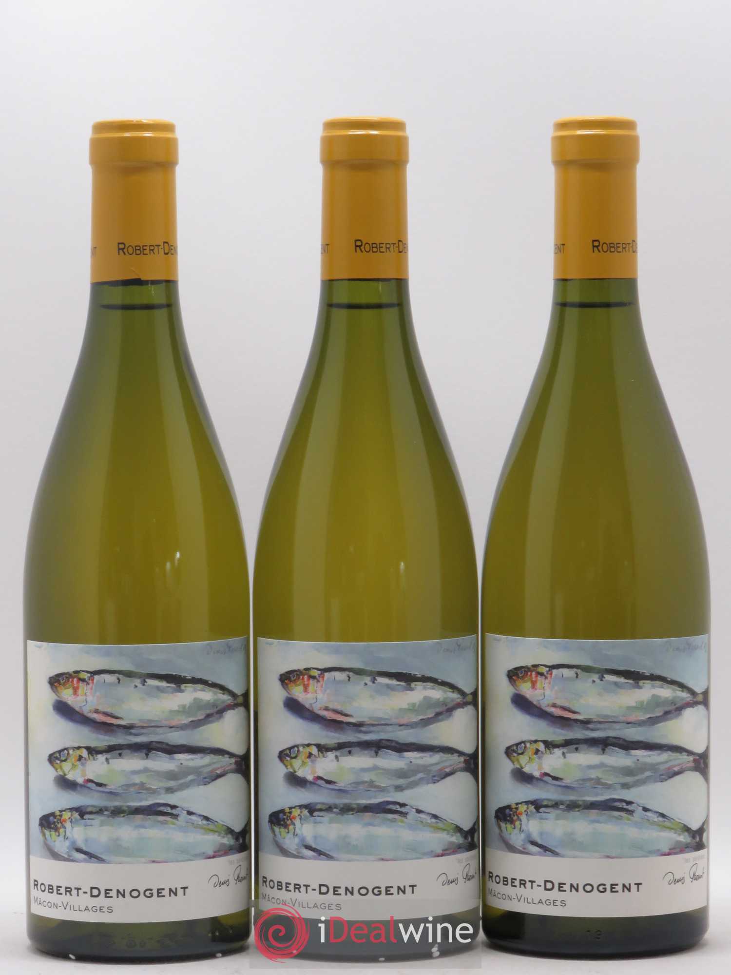 Mâcon Les Sardines Robert Denogent 2018 - Posten von 3 Flaschen - 0