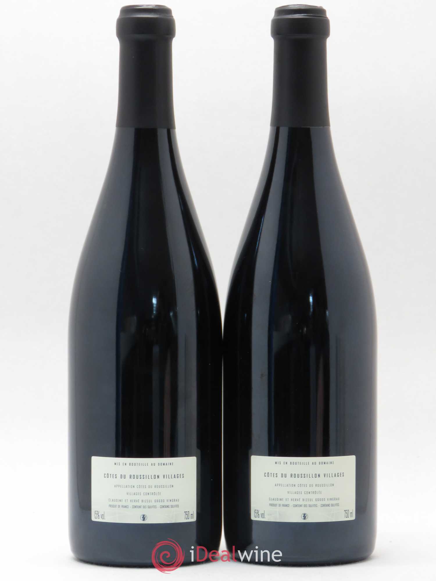 Côtes du Roussillon Villages Clos des Fées La Petite Sibérie Hervé Bizeul 2015 - Lot de 2 bouteilles - 1