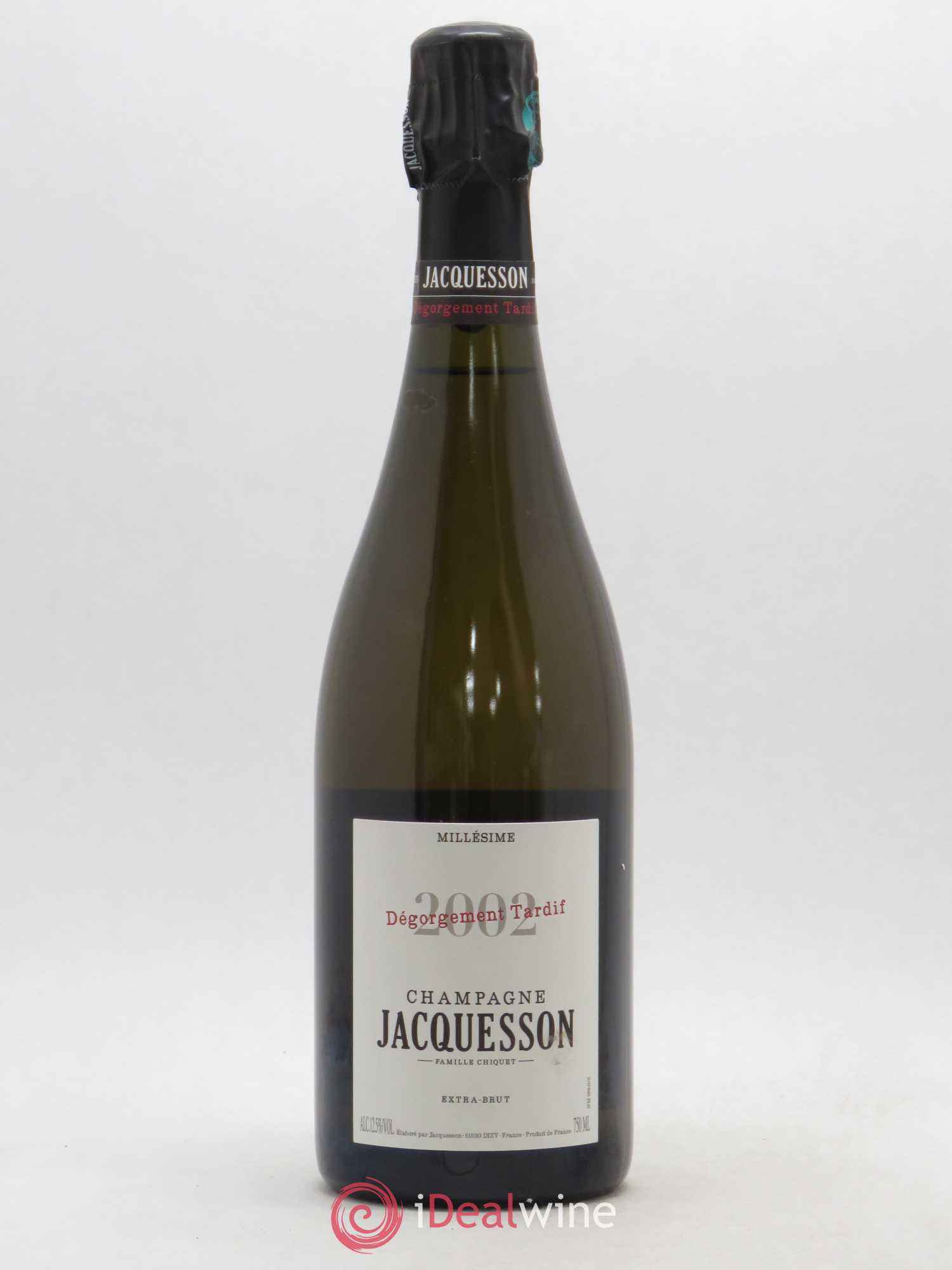 Dégorgement Tardif Jacquesson 2002 - Lot de 1 bouteille - 0