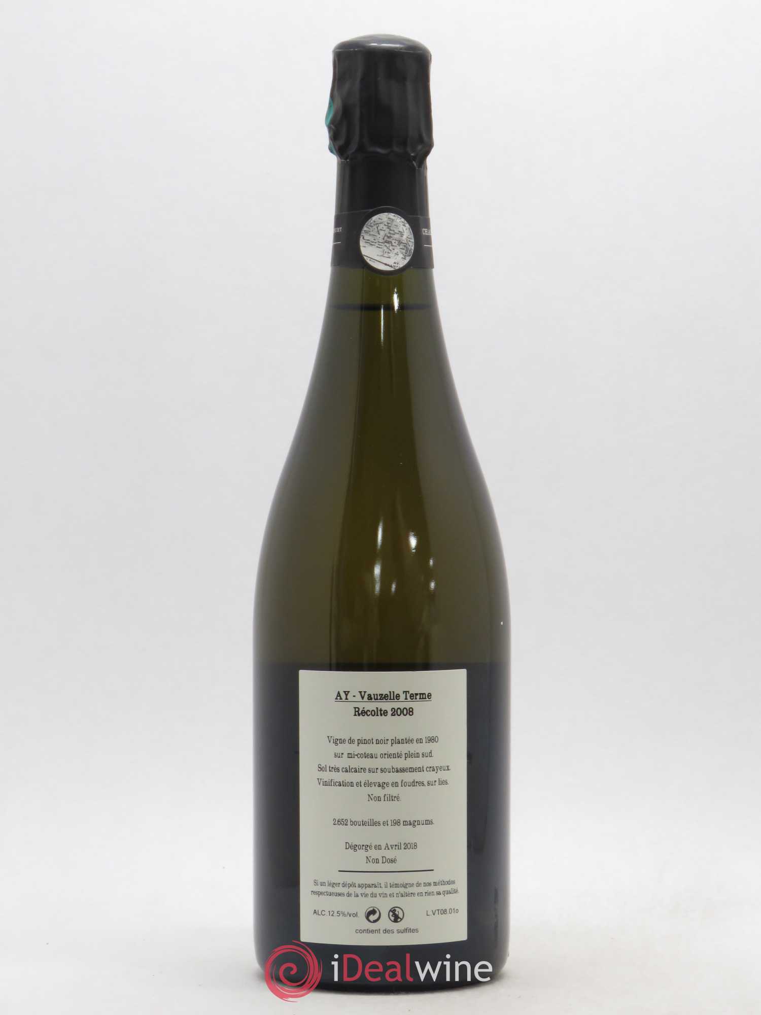Aÿ Vauzelle Terme Extra-Brut Jacquesson 2008 - Lot de 1 bouteille - 1