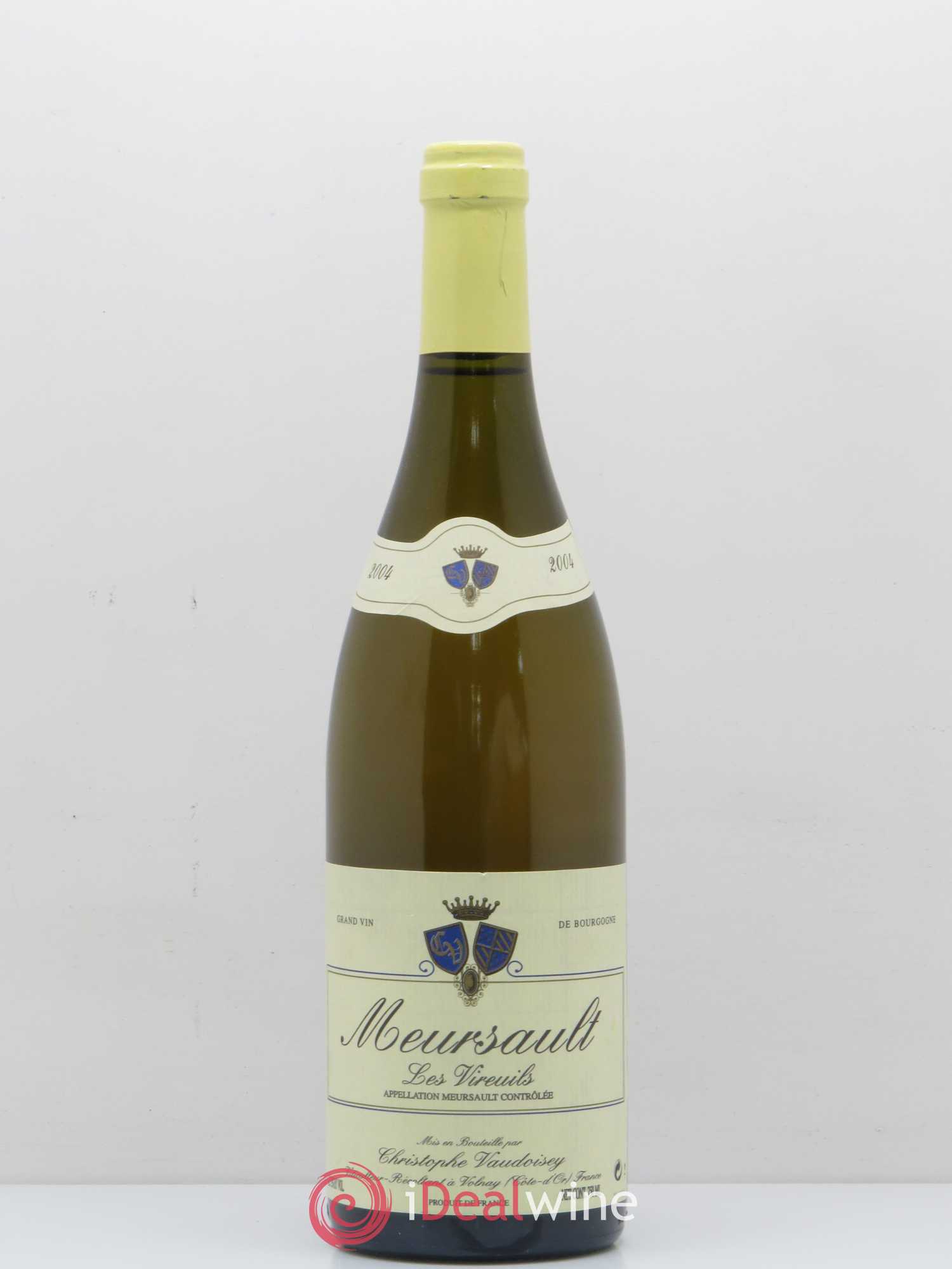 Meursault Les Vireuils Vaudoisey (sans prix de réserve) 2004 - Posten von 1 Flasche - 0