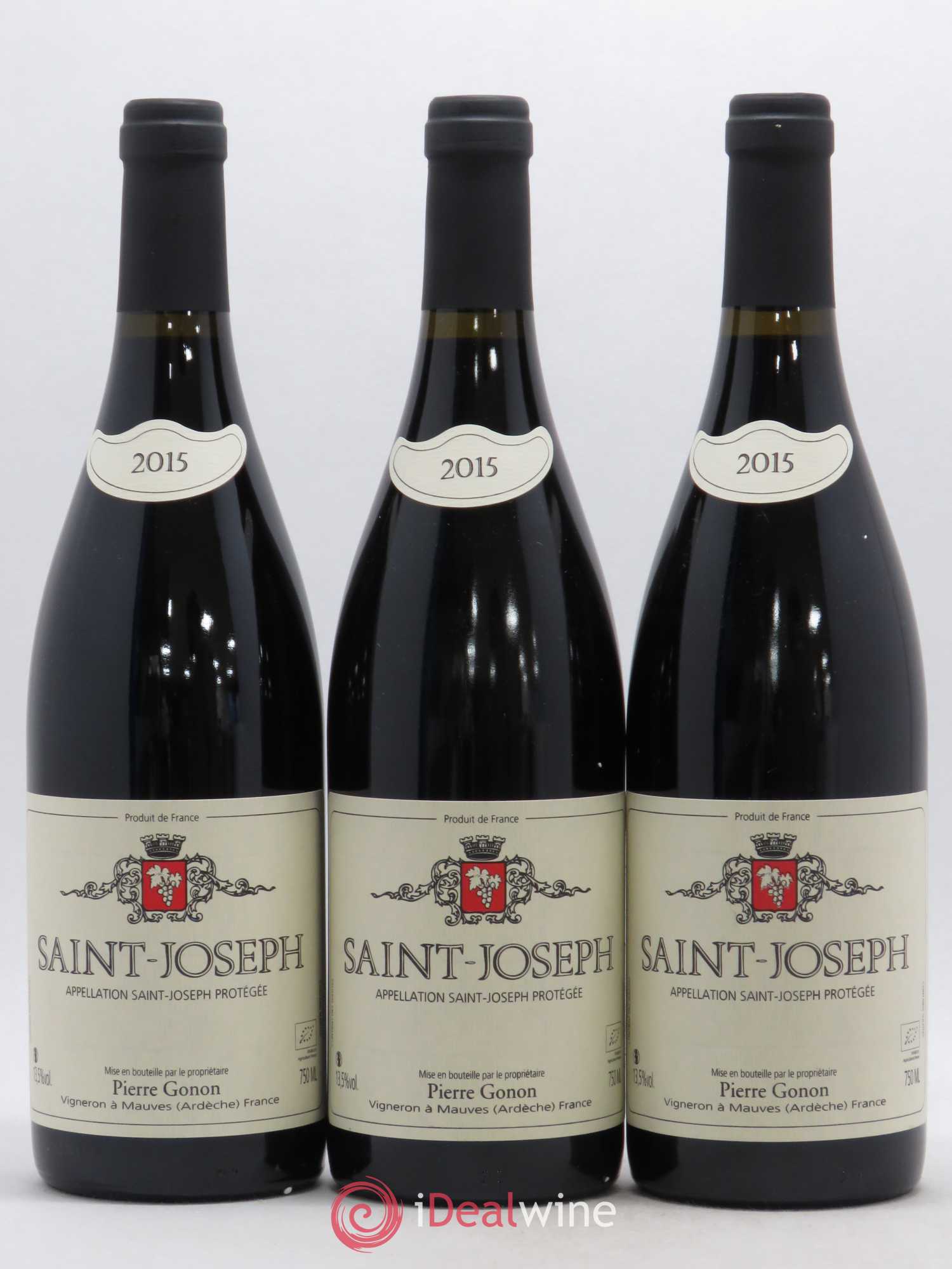 Saint-Joseph Gonon (Domaine) 2015 - Lot de 3 bouteilles - 0