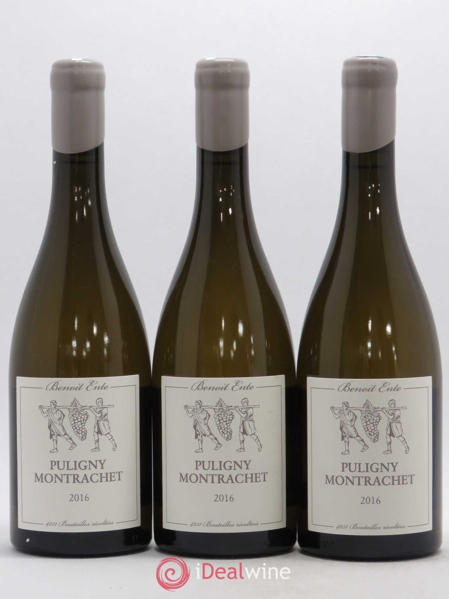 Puligny-Montrachet Benoit Ente 2016 - Lot de 3 bouteilles - 0