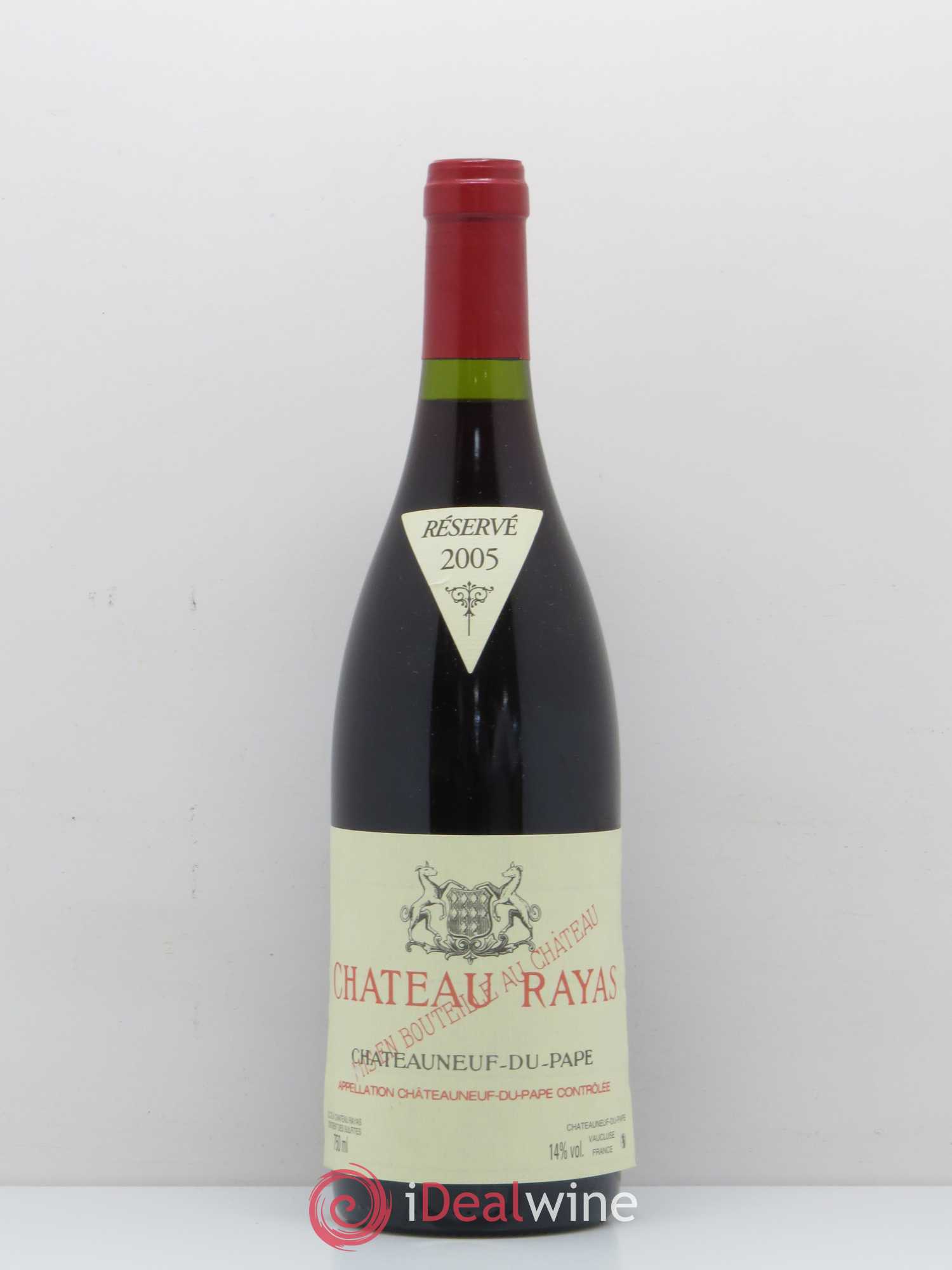 Châteauneuf-du-Pape Château Rayas Emmanuel Reynaud 2005 - Lot de 1 bouteille - 0