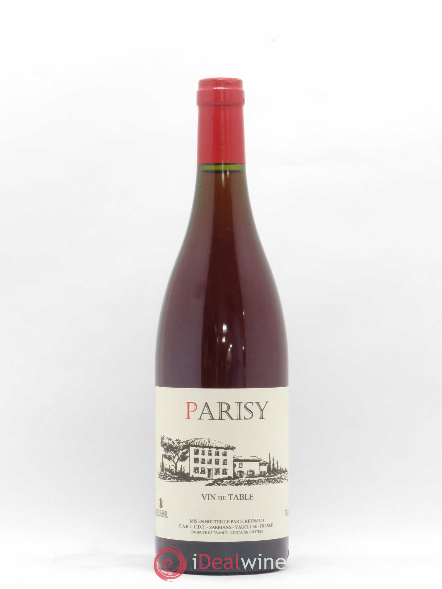 Vin de Table Parisy Emmanuel Reynaud - Lot de 1 bouteille - 0