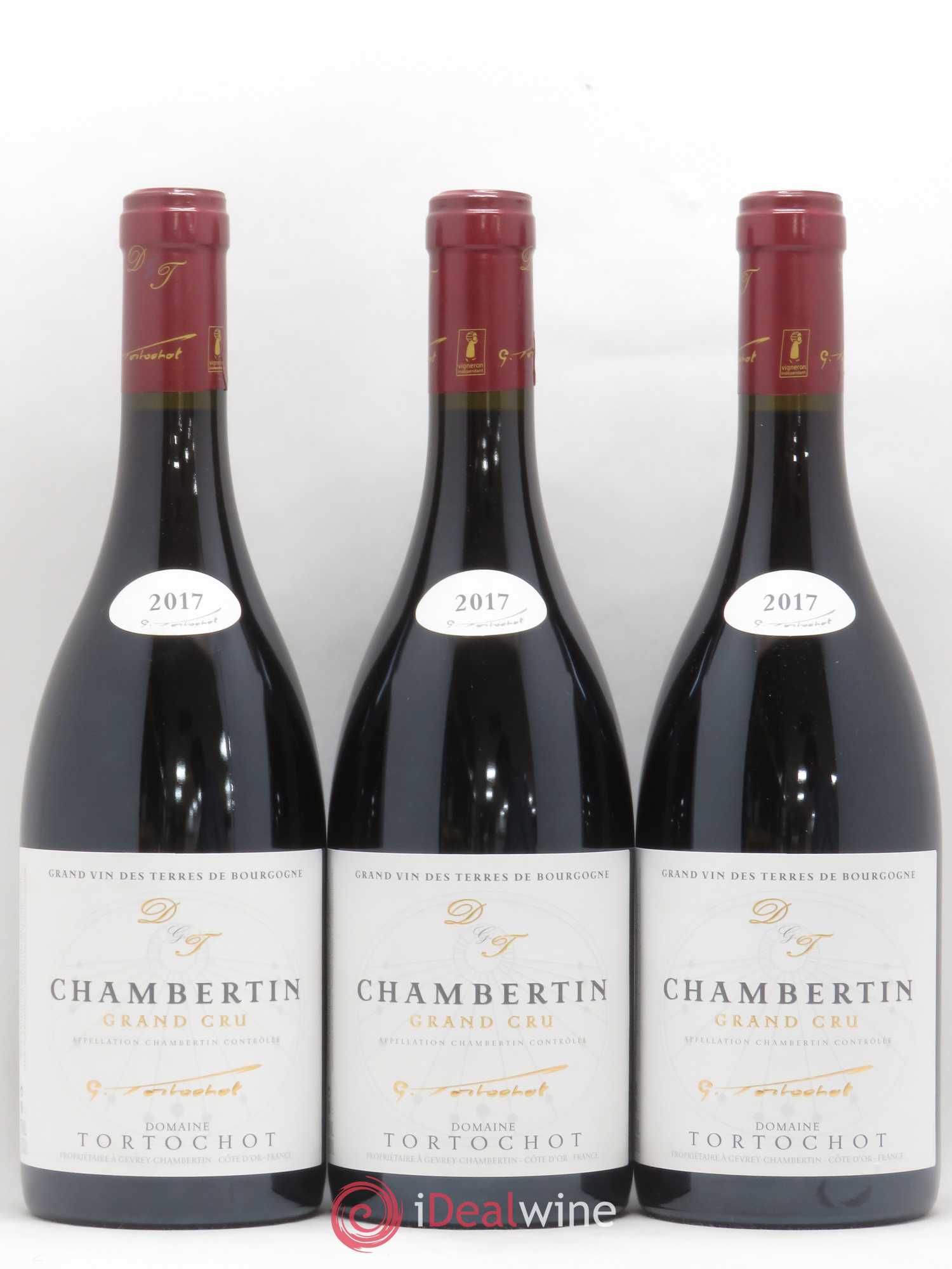 Chambertin Grand Cru Tortochot (Domaine) 2017 - Lot de 3 bouteilles - 0
